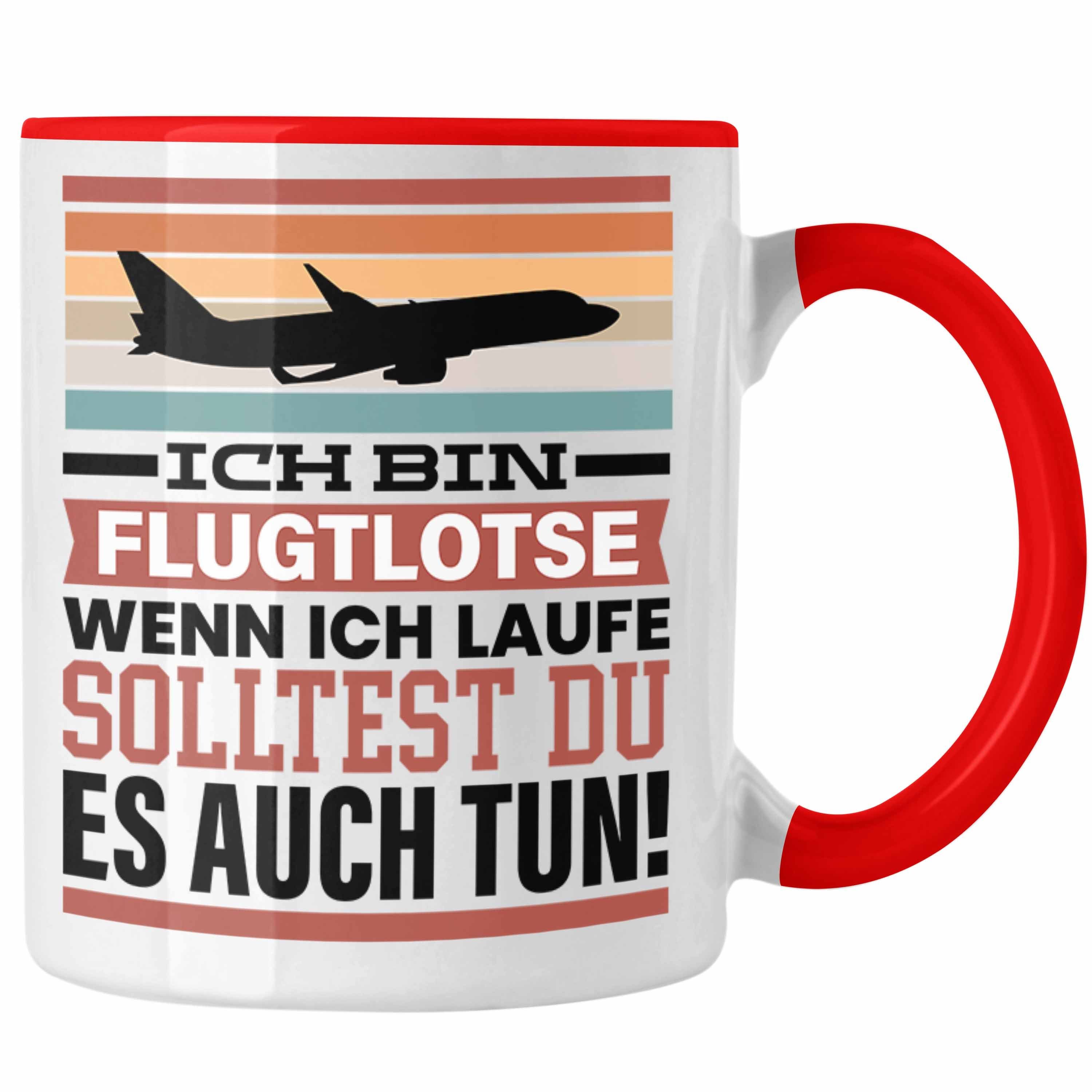 Trendation Tasse Fluglotse Tasse Geschenk Spruch Männer Geschenkidee