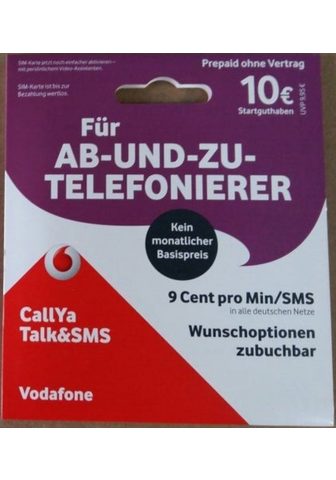 VODAFONE CallYa-Prepaid-Karte »Talk&S...