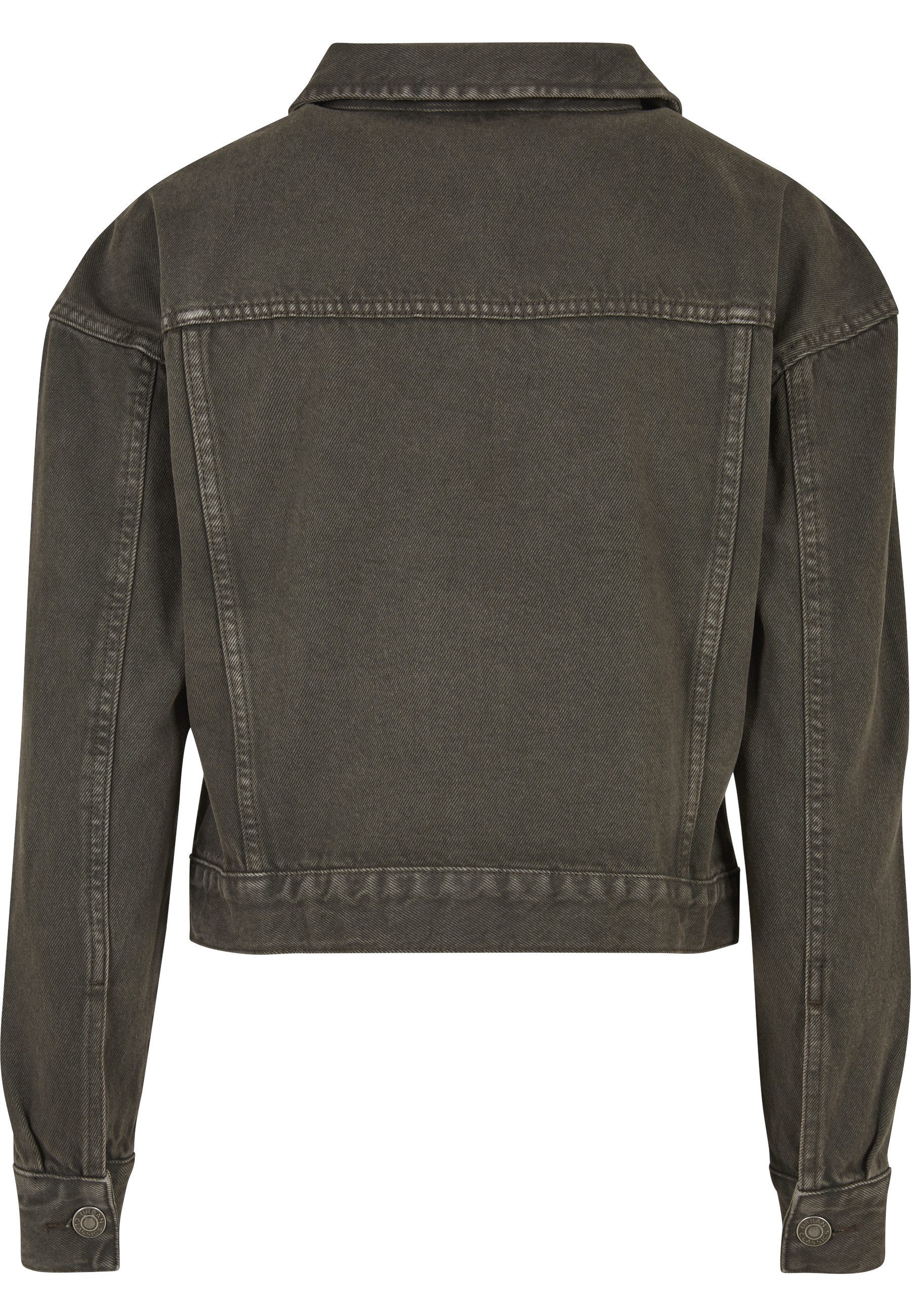 URBAN CLASSICS Jeansjacke Urban Classics Damen Ladies Oversized Colored Denim Jacket (1-St)