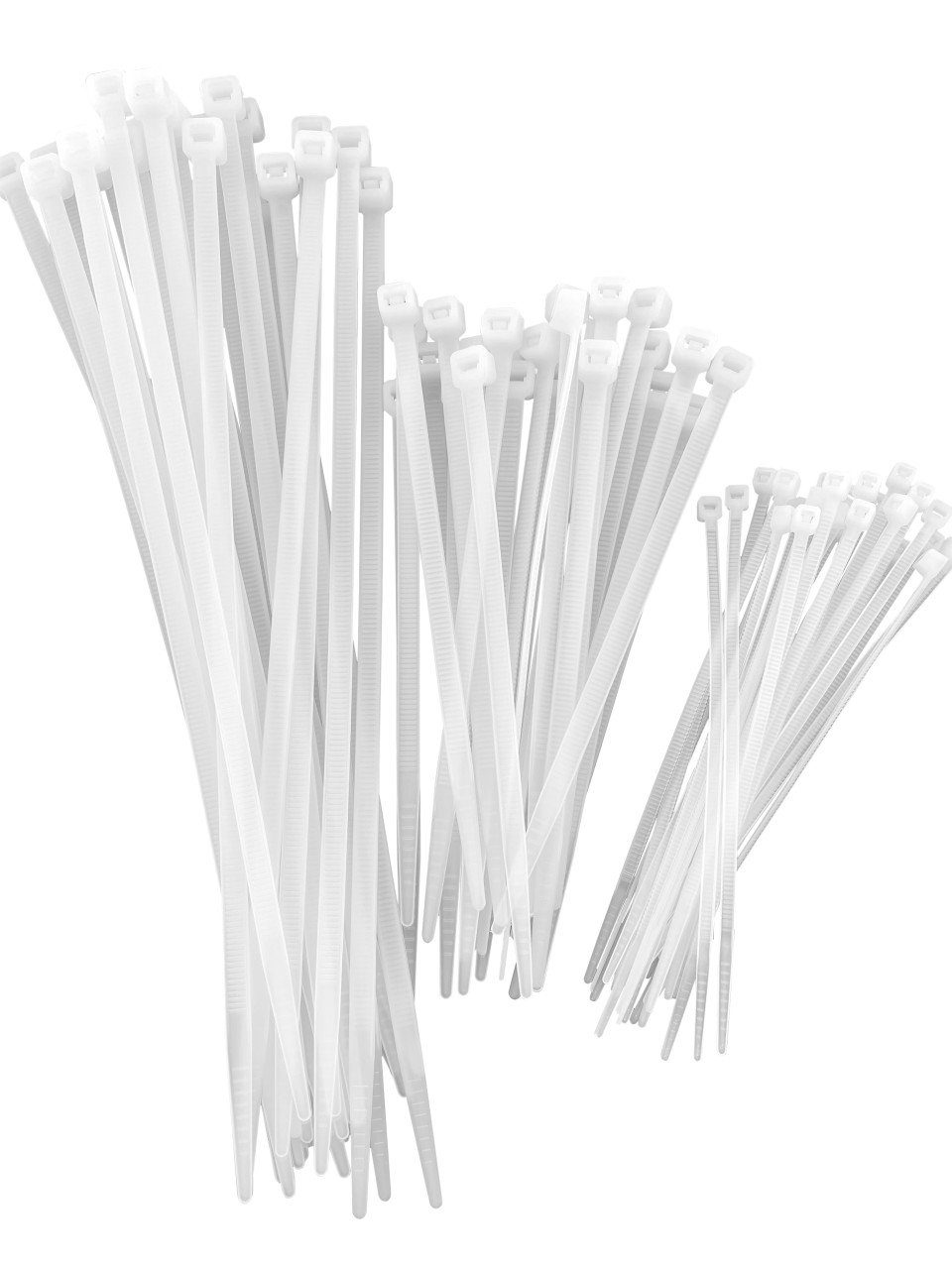 Trend Line Kabelbinder TrendLine Kabelbinder-Set weiß, 75 Stück