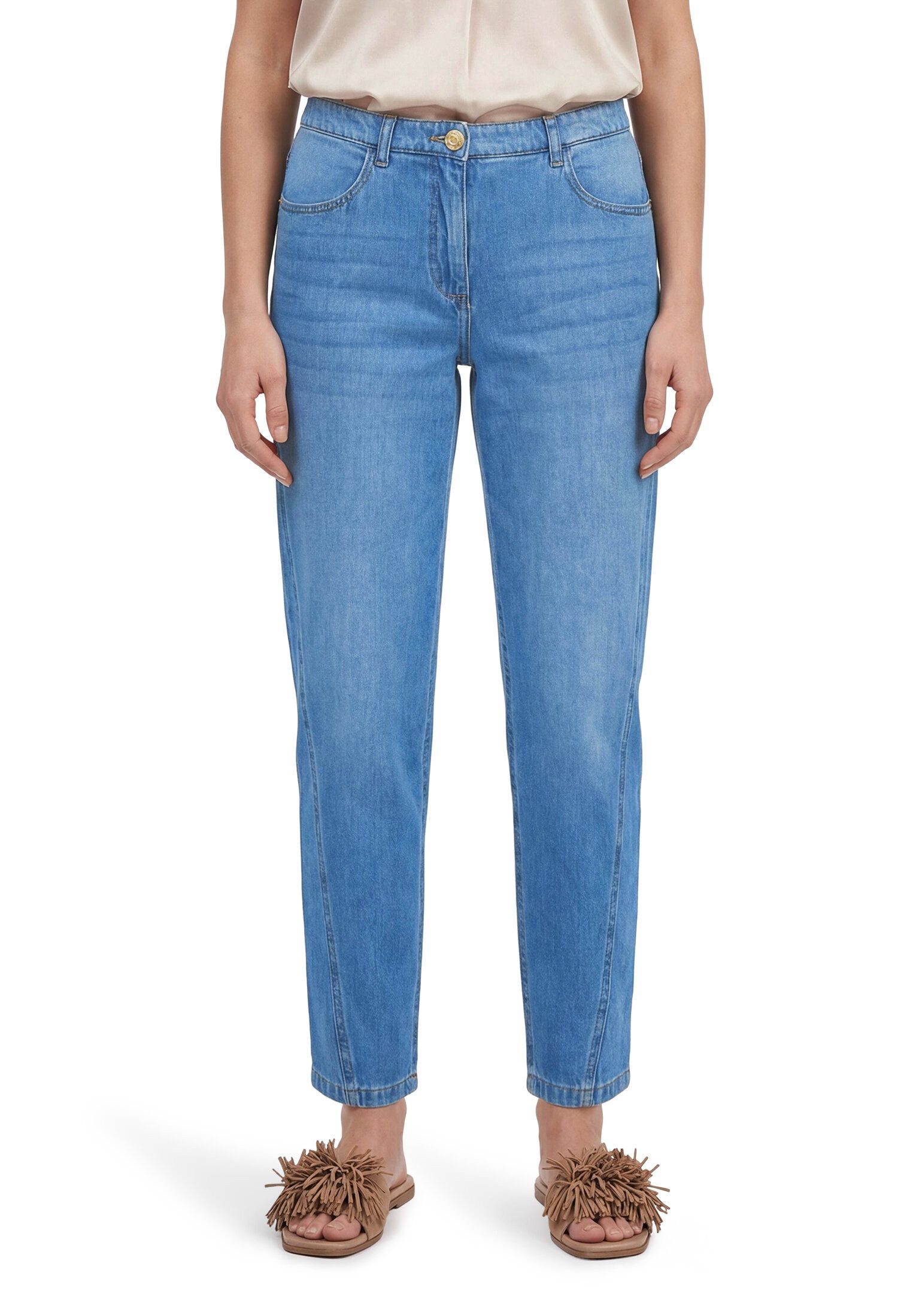 Betty Barclay Slim-fit-Jeans Damen unifarben