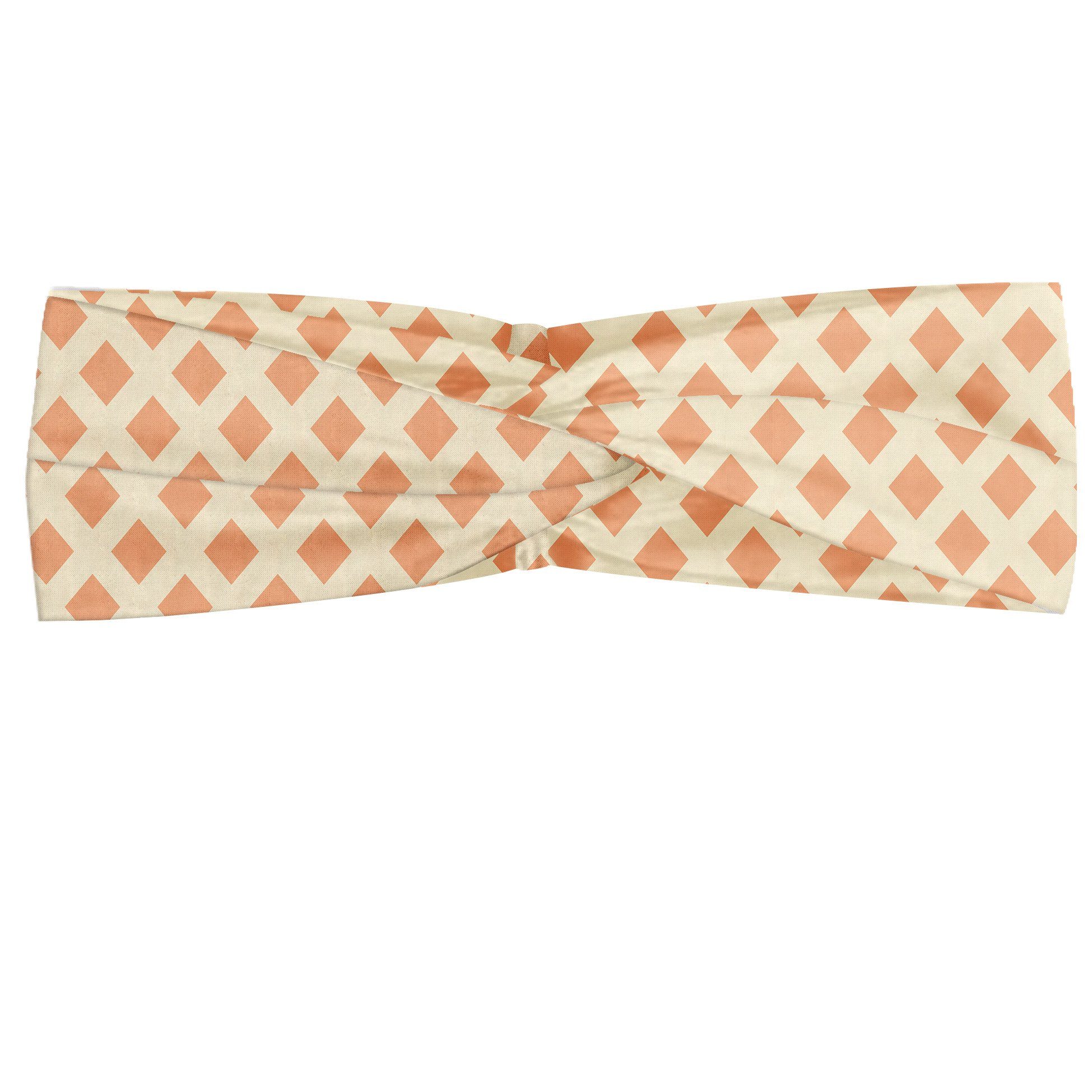 Angenehme Orange Elastisch Abakuhaus accessories Braun Stirnband Fliesen alltags Diagonal und