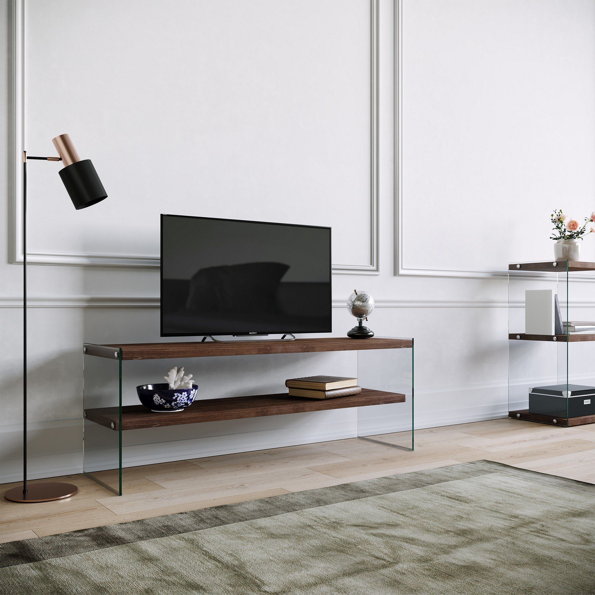 Skye Decor TV-Schrank Schränke, 45x120x35 cm, 100% Kiefer Massivholz