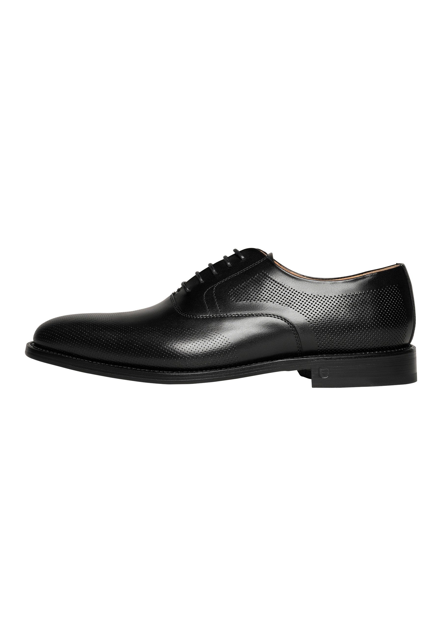 Henry Stevens Marshall FBO Businessschuh Schnürschuh Herren Halbschuhe Leder handgefertigt, Anzugschuhe