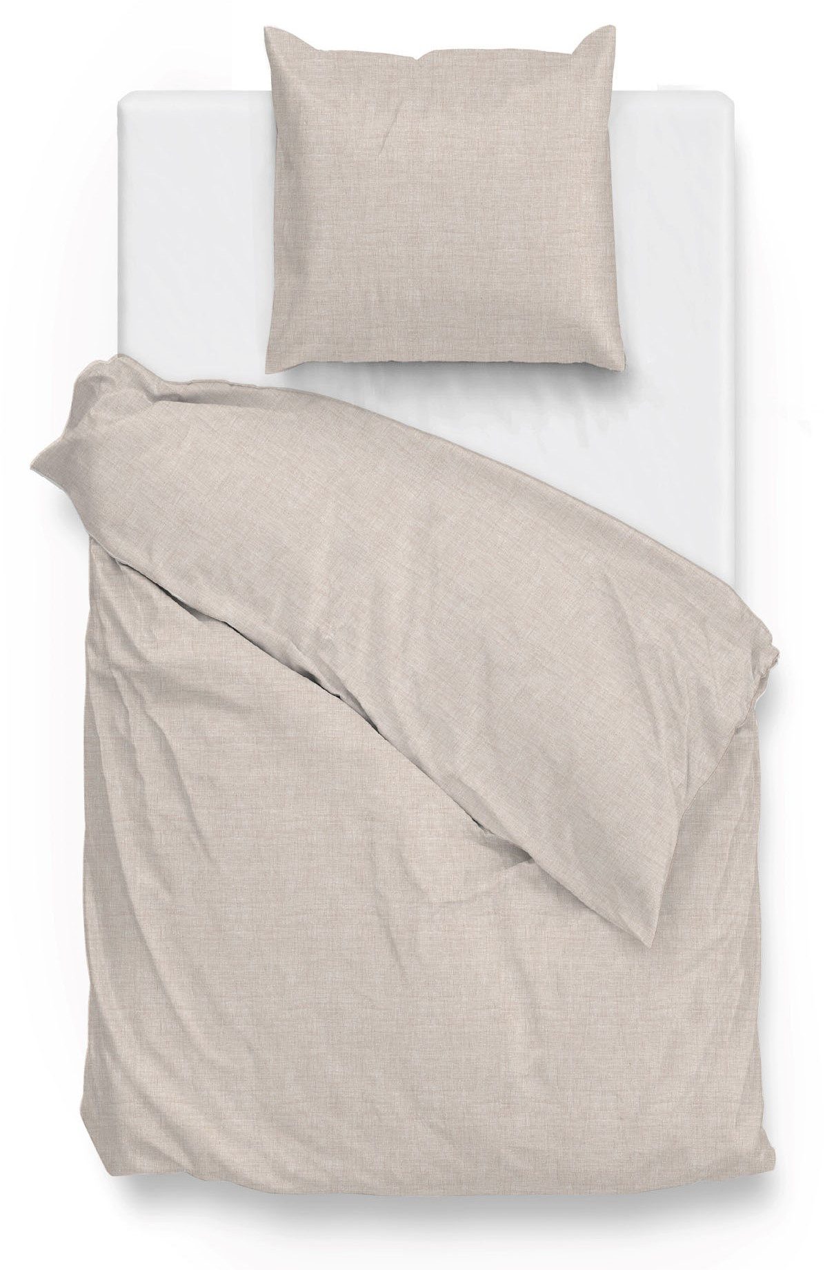 ZO HOME Bettwäsche Zohome Bettwäsche Lino, Renforcé, 2 teilig, Bettwäsche aus 100% Baumwolle, hochwertige Renforcé, ab 135x200 cm.