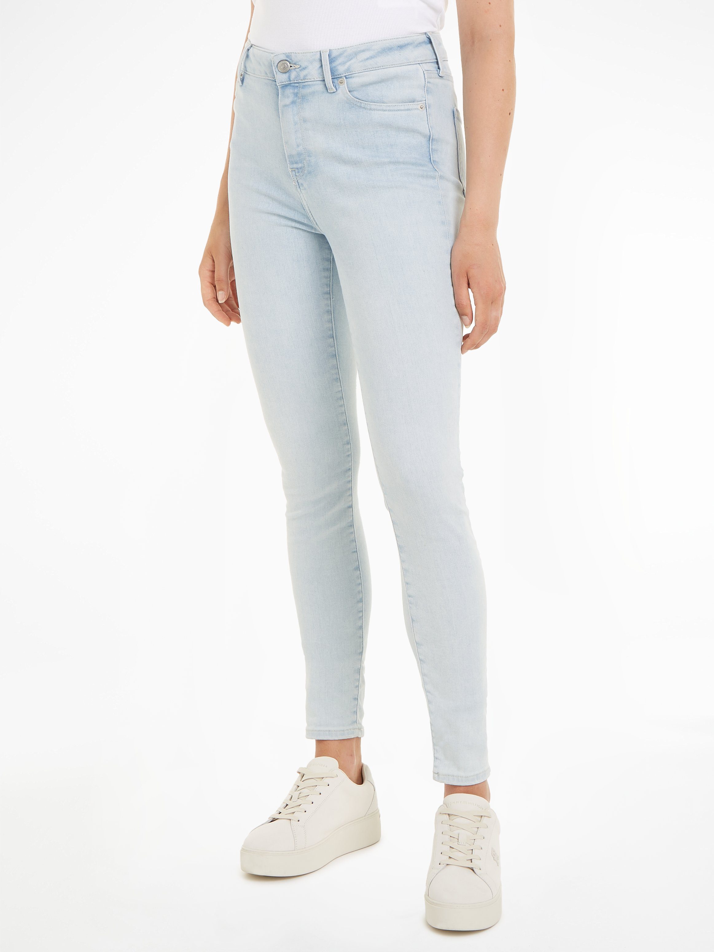 Skinny-fit-Jeans TH FLEX HARLEM U SKINNY HW KAI