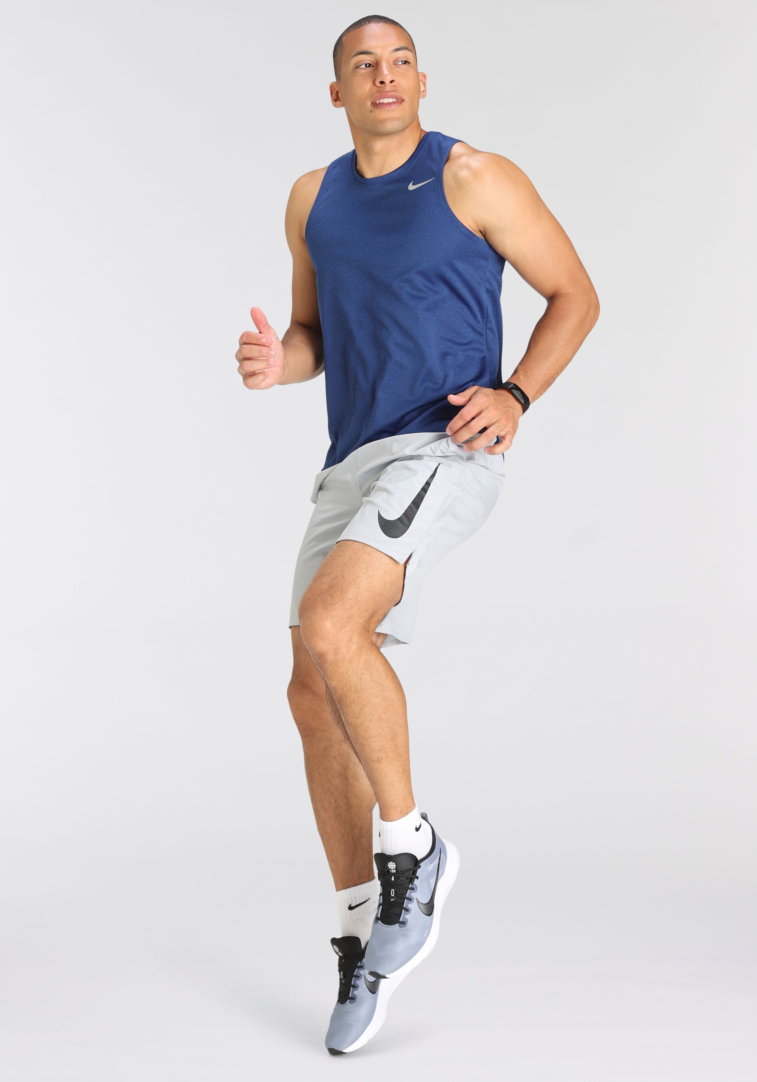 Nike Laufshorts Dri-FIT Challenger Men's " Unlined Running Shorts grau