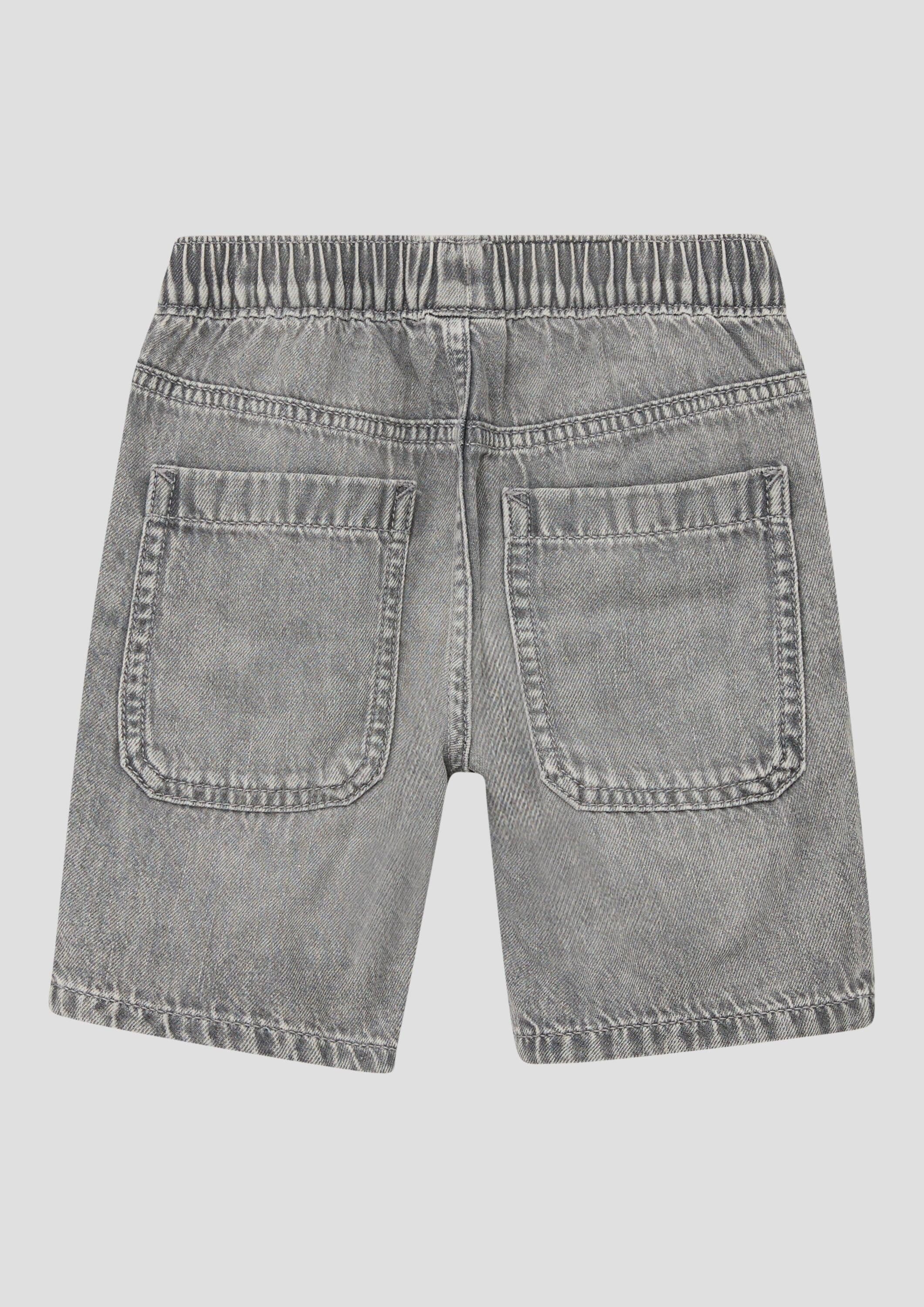 s.Oliver Jeansshorts Jeans-Hose PELLE Bermuda Jeans Pull on / Loose Fit / Mid Rise / Wide Leg