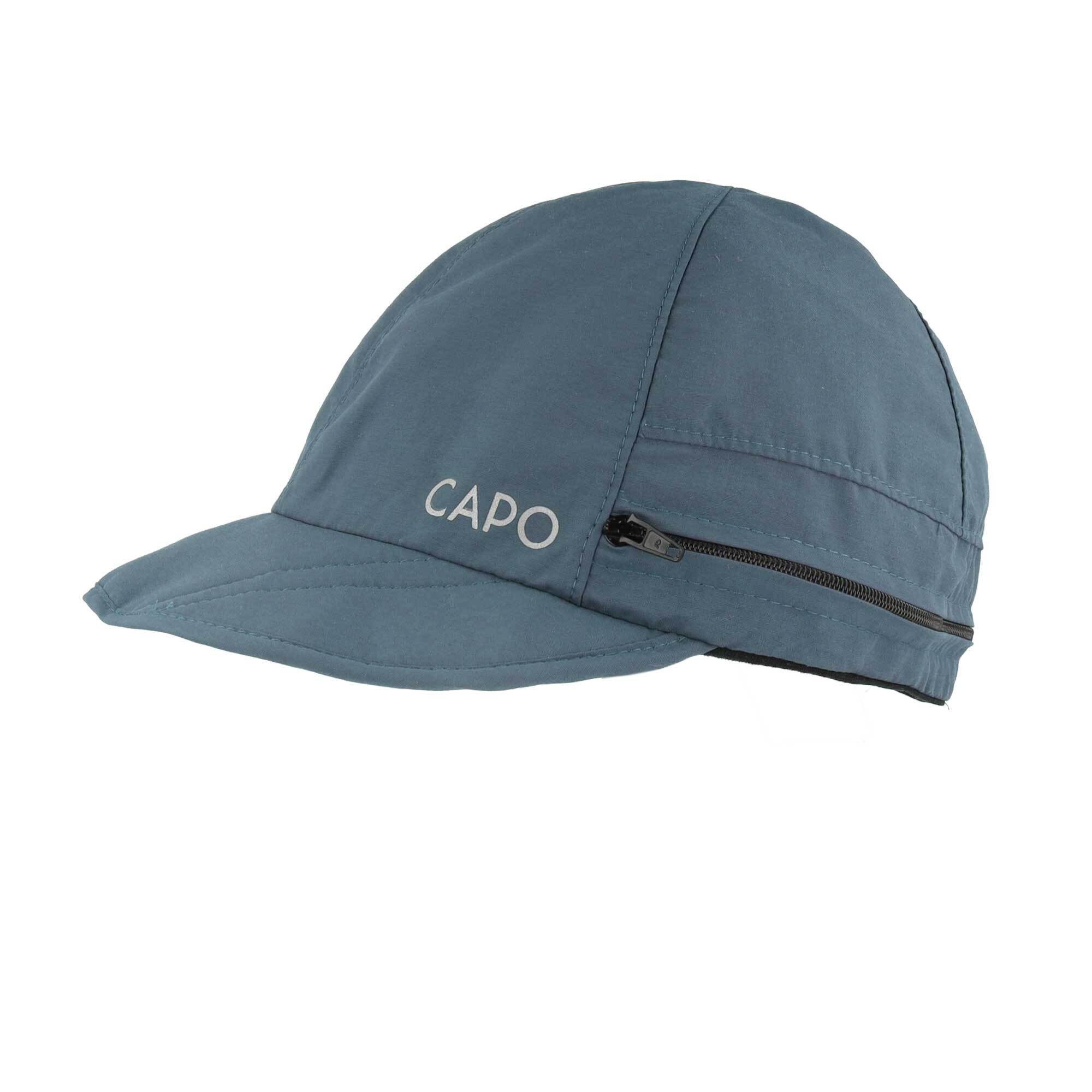 CAPO Baseball Cap Softcap, Nackenschutz Reißverschluss, 6-teilig, Reflexbügler, UV 50 (1-St)