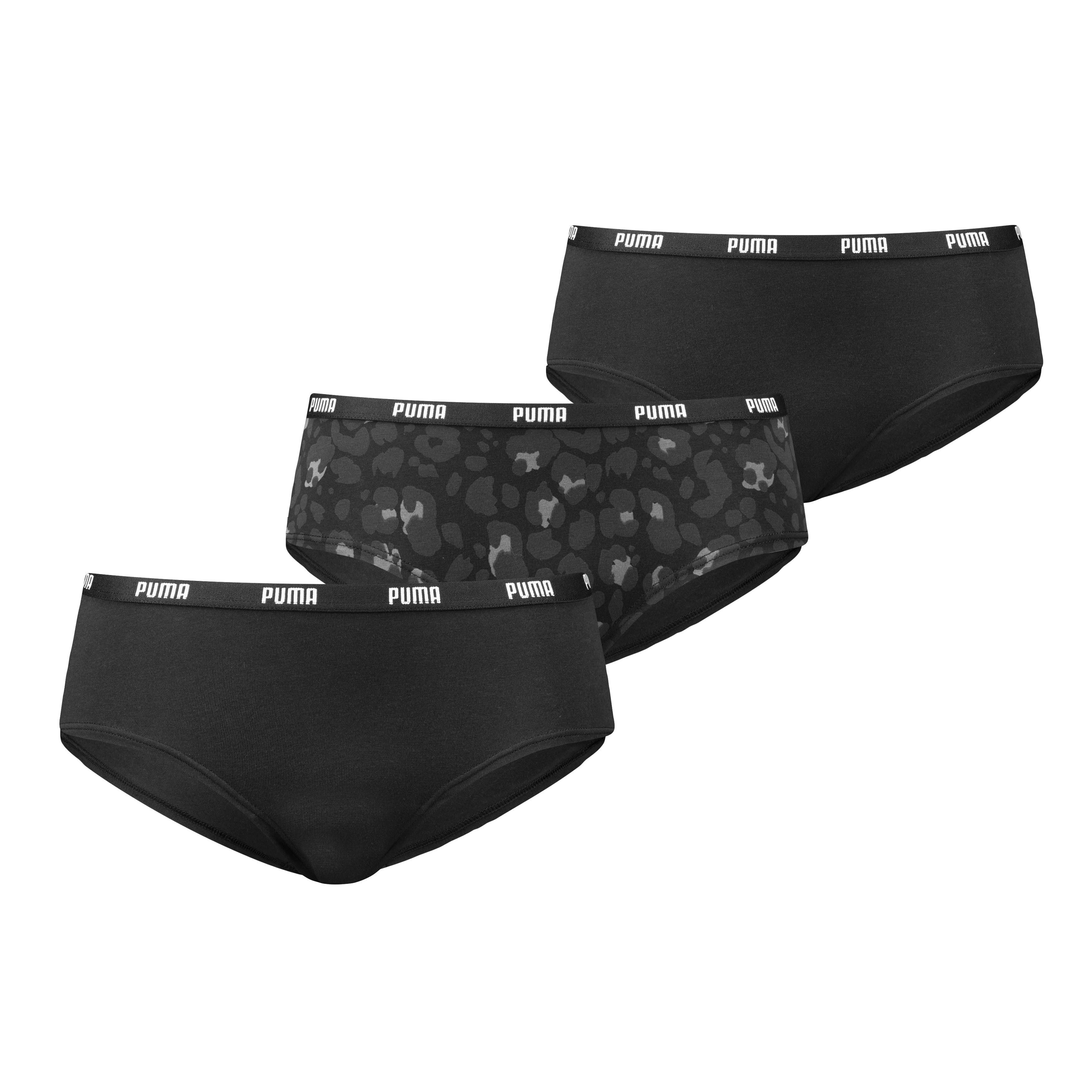 PUMA Hipster PUMA WOMEN PRINTED HIPSTER 3P PACK (3er Pack)