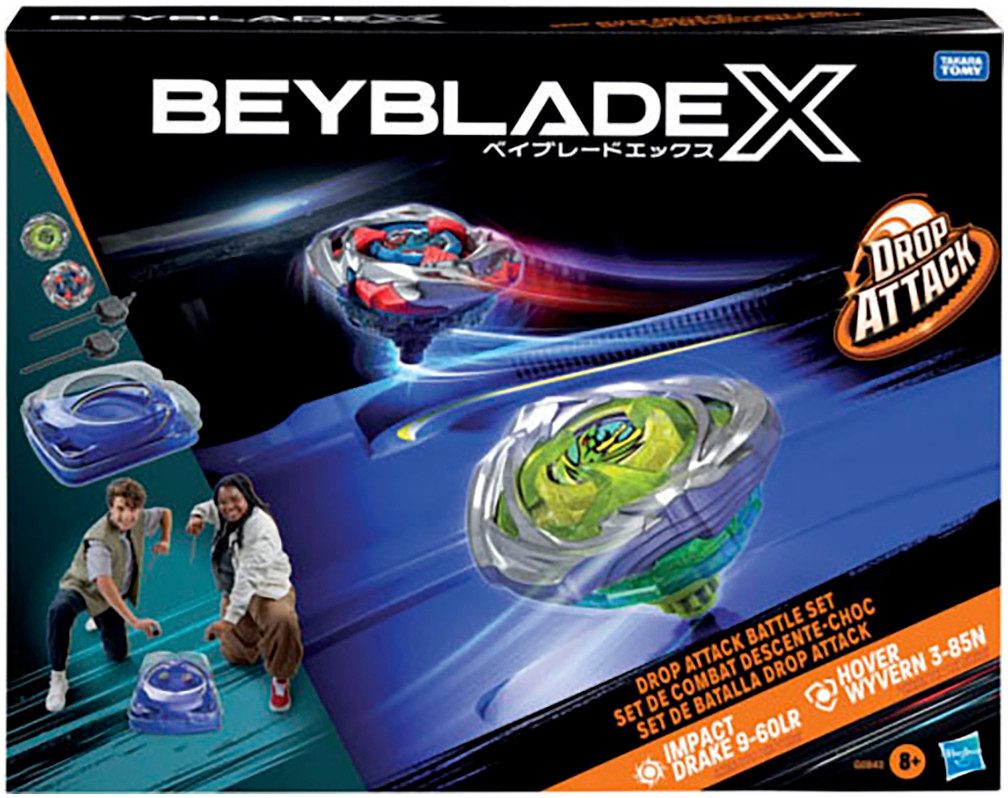 Hasbro Speed-Kreisel Beyblade X Drop Attack Battle Set