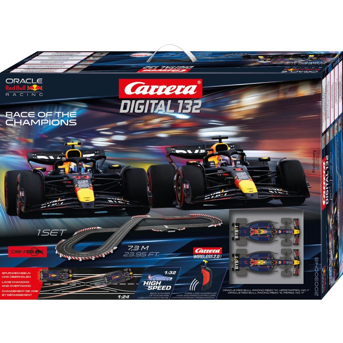 Carrera® Anschlussschiene Digital 132 Race of the Champions