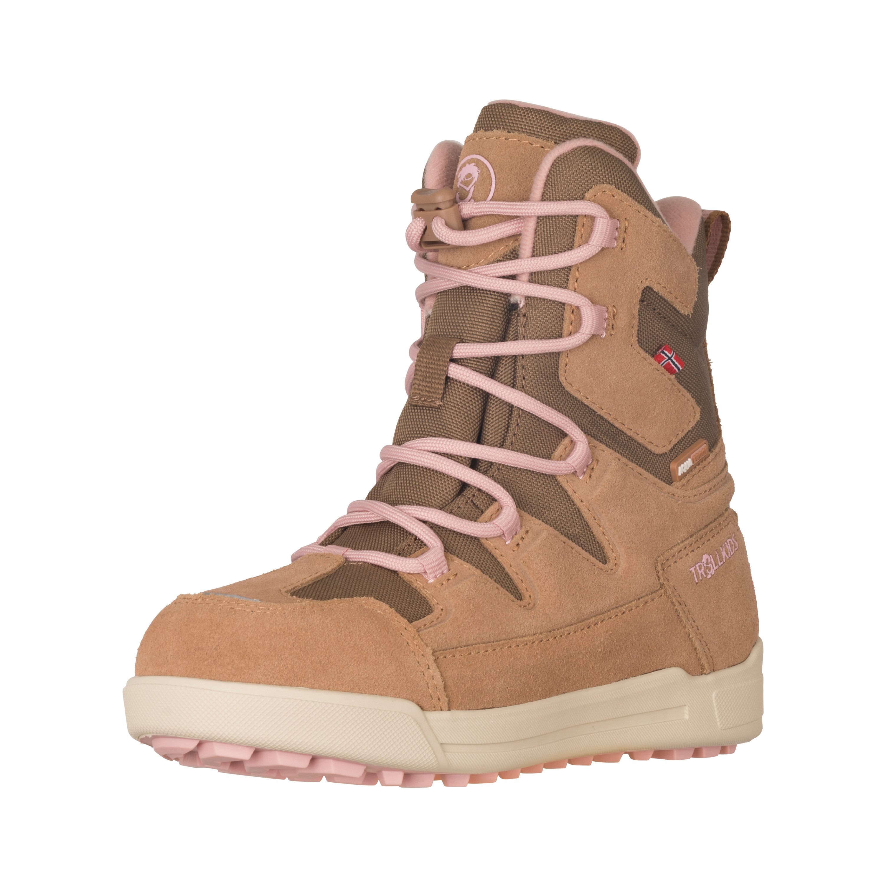 TROLLKIDS KIDS FINNMARK WINTER BOOTS Winterstiefel wasserdicht, Schnellverschluss mit Schnürsenkel