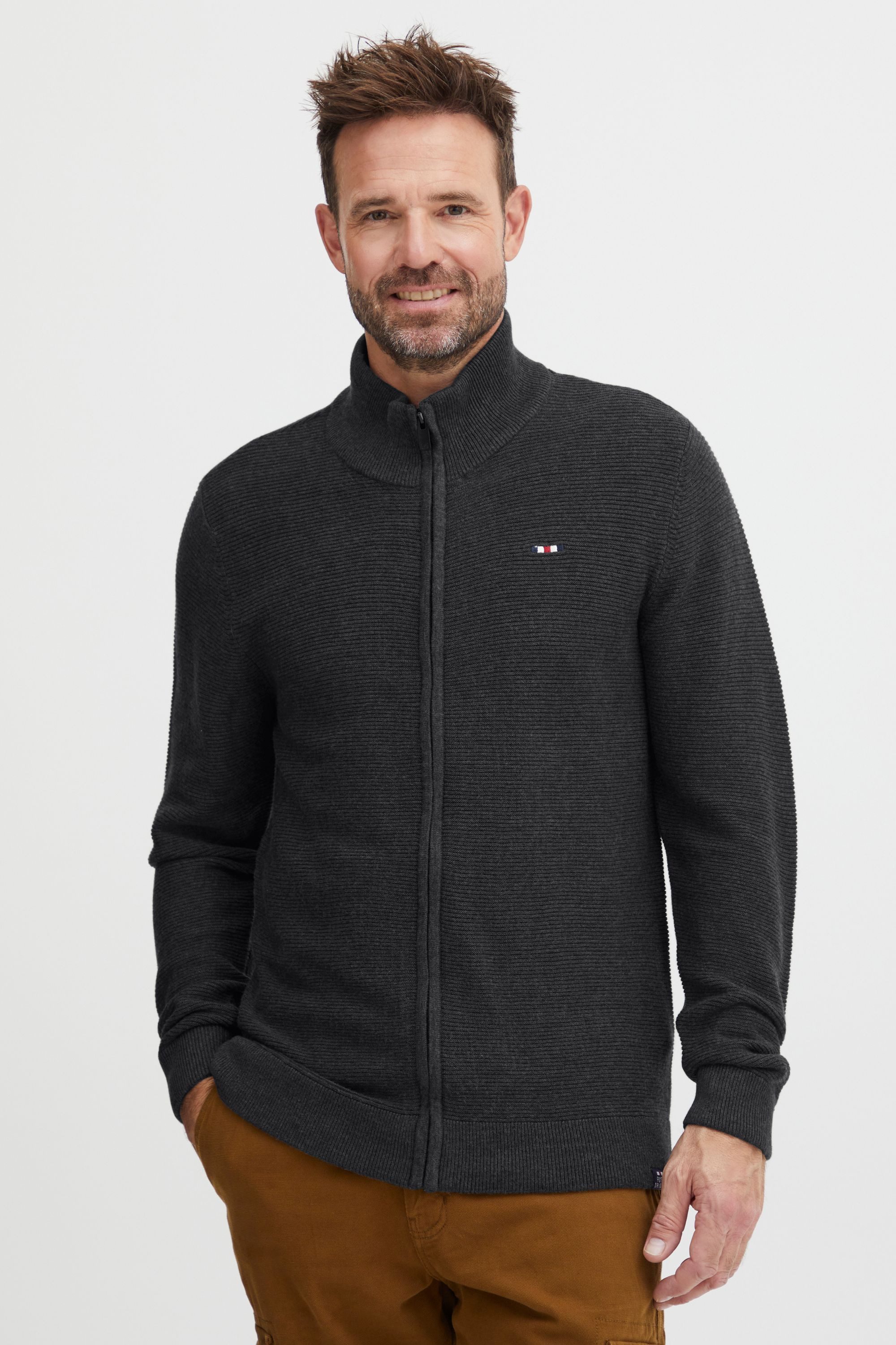 FQ1924 Strickjacke FQVillum Modischer Pullover
