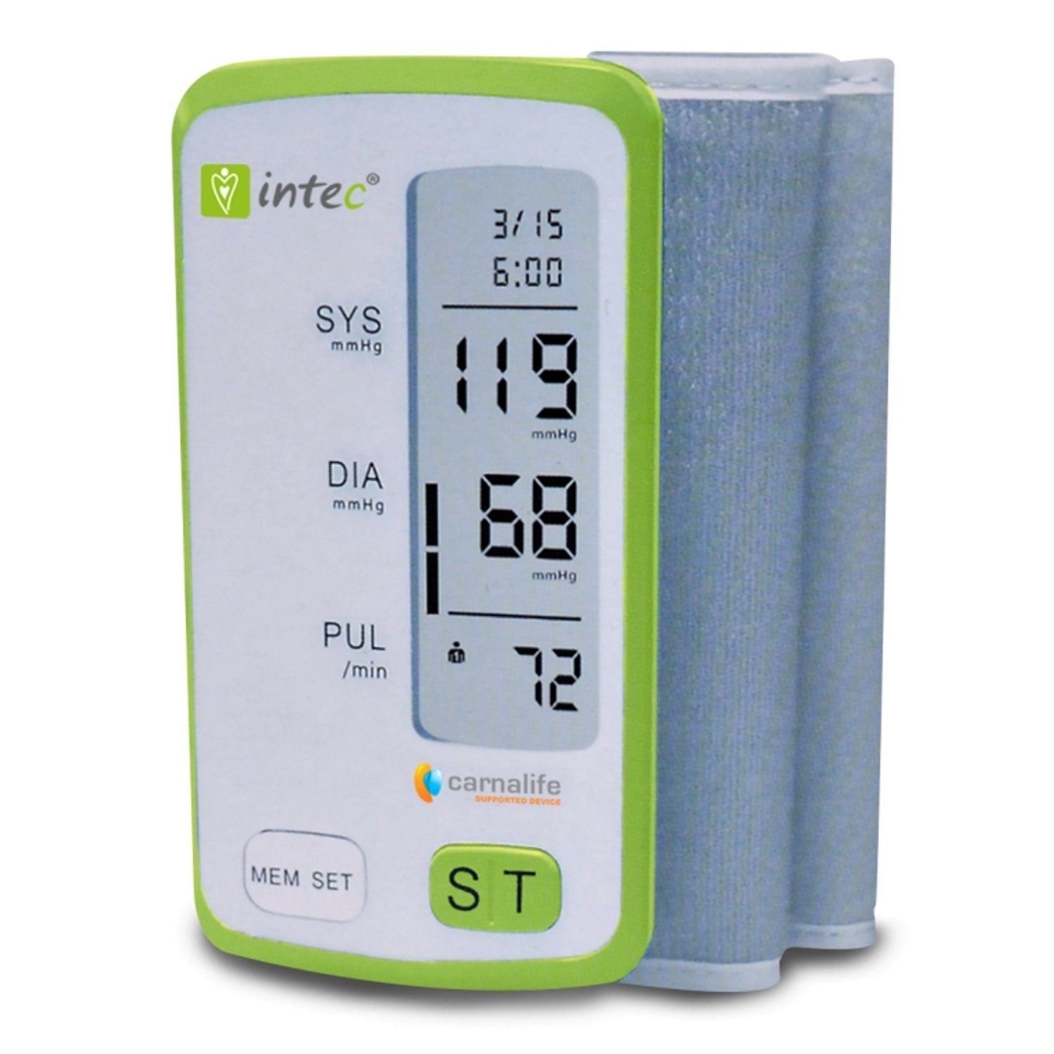 Intec Medical Oberarm-Blutdruckmessgerät U150BP, Digitales Oberarm-Blutdruckmessgerät