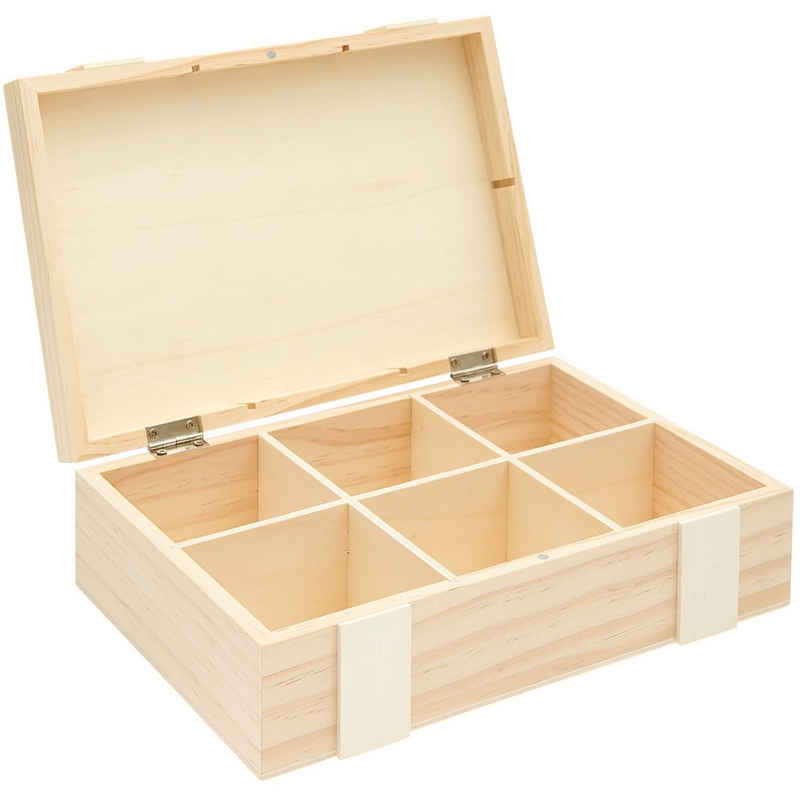 Rico Design Kiste Holz-Kiste, 24 cm x 16,5 cm