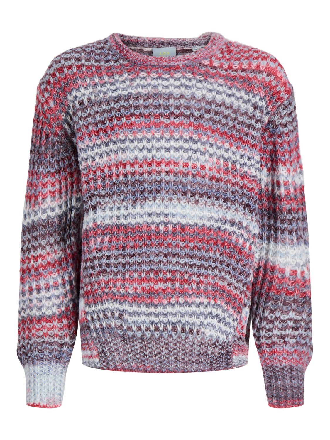 JJXX Strickpullover Jxsimone Space Dye Crew Neck Knit Grl