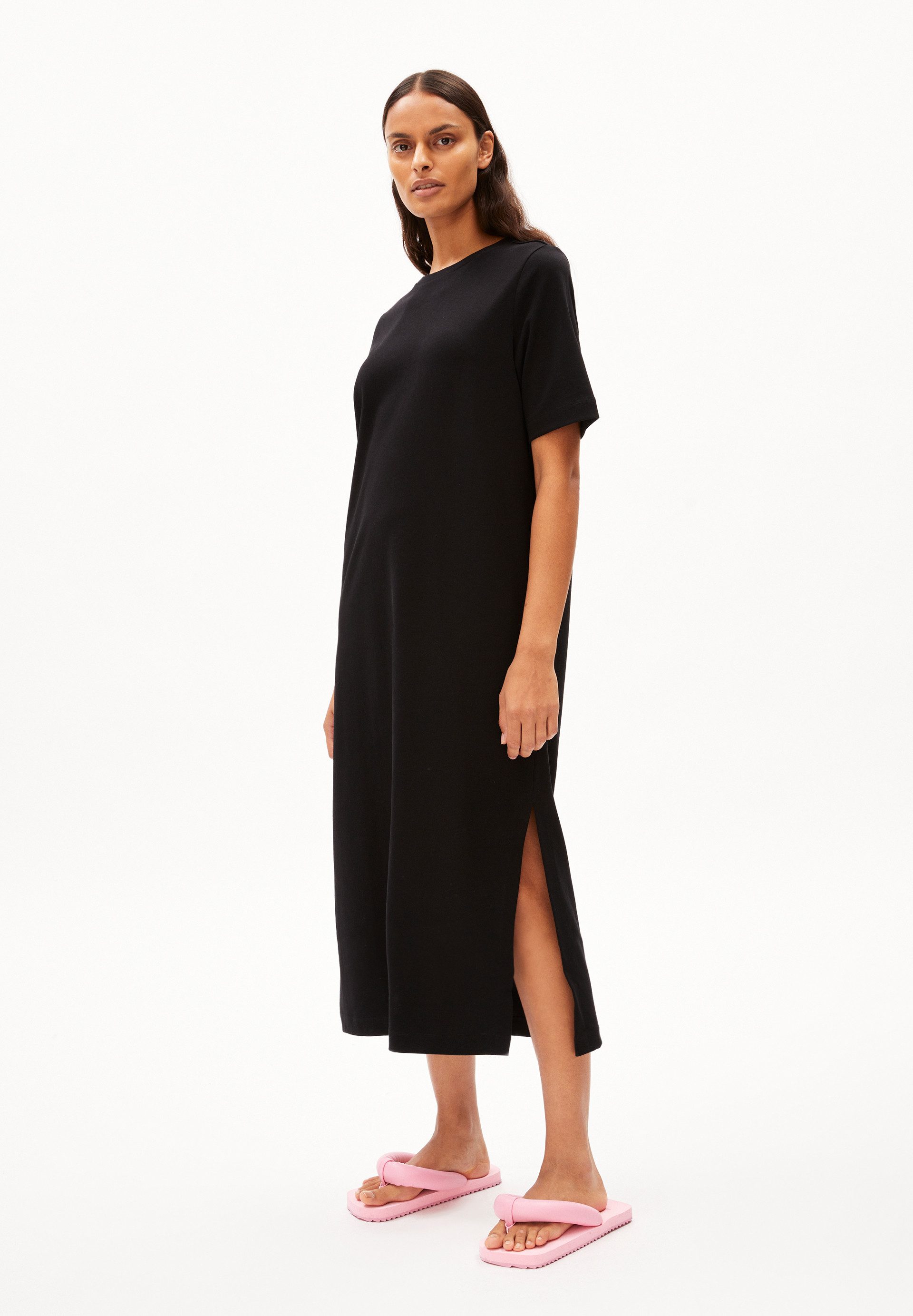 Armedangels Midikleid XELINAA Rundhalsausschnitt günstig online kaufen