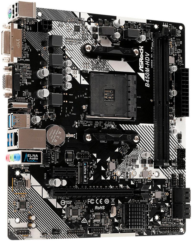 Asrock B450M-HDV R4.0 Mainboard