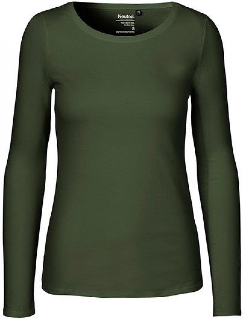 Neutral Langarmshirt Damen Long Sleeve T-Shirt günstig online kaufen