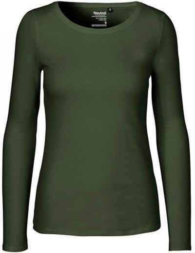 Neutral Langarmshirt Damen Long Sleeve T-Shirt / 100% Fairtrade-Baumwolle