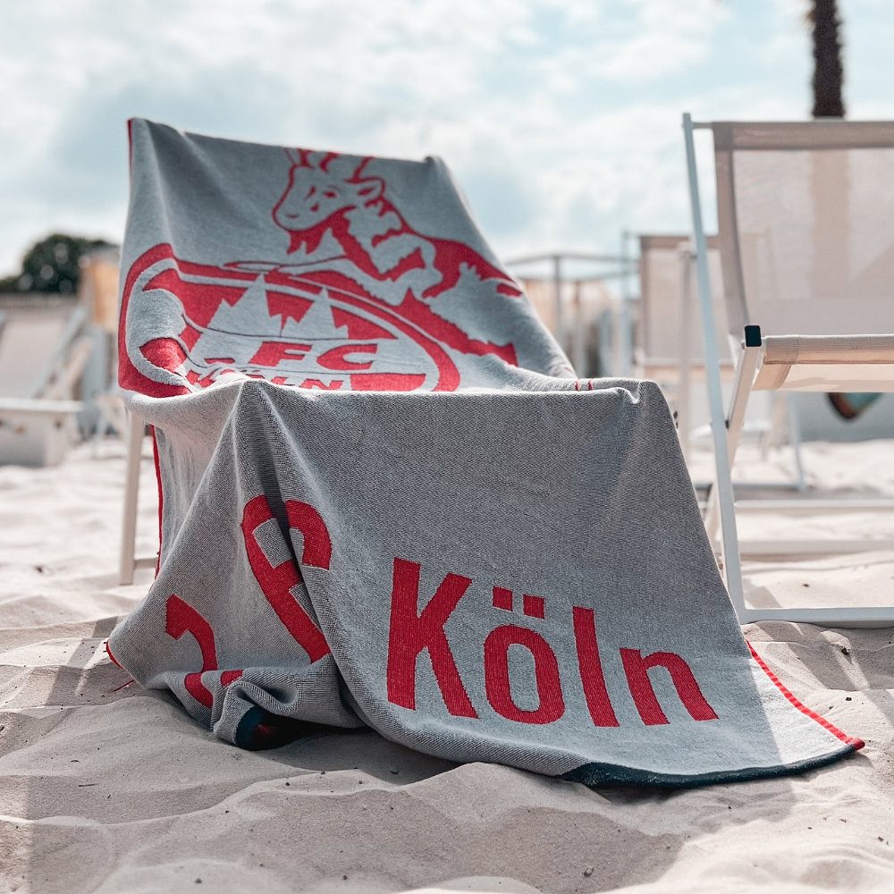 1. FC Köln Strandtuch Strandtuch Logo günstig online kaufen