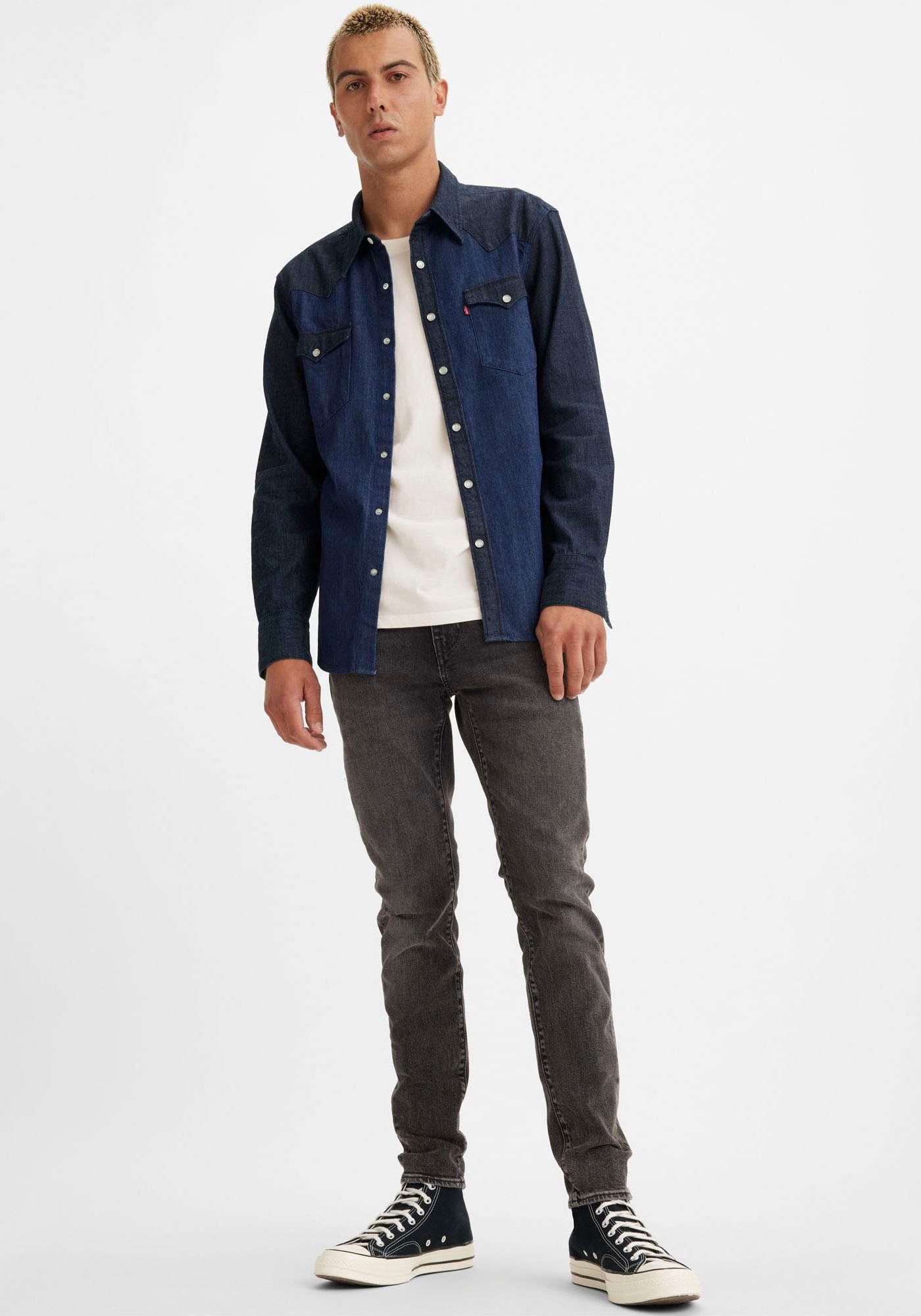 Levi's® Skinny-fit-Jeans SKINNY schwarz TAPER