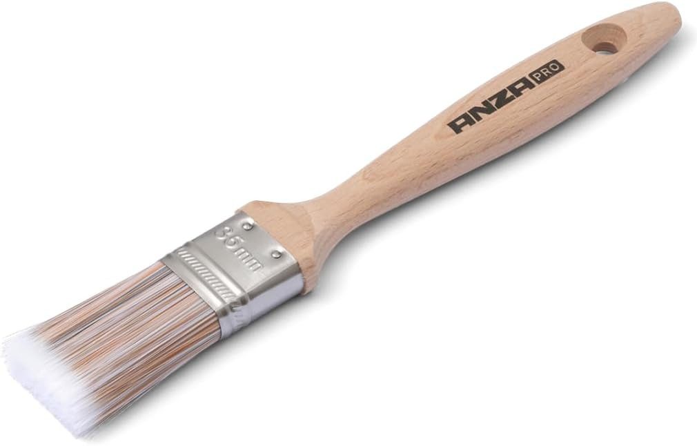 ANZA Pro Flachpinsel SUPER Soft Flat BR Wood