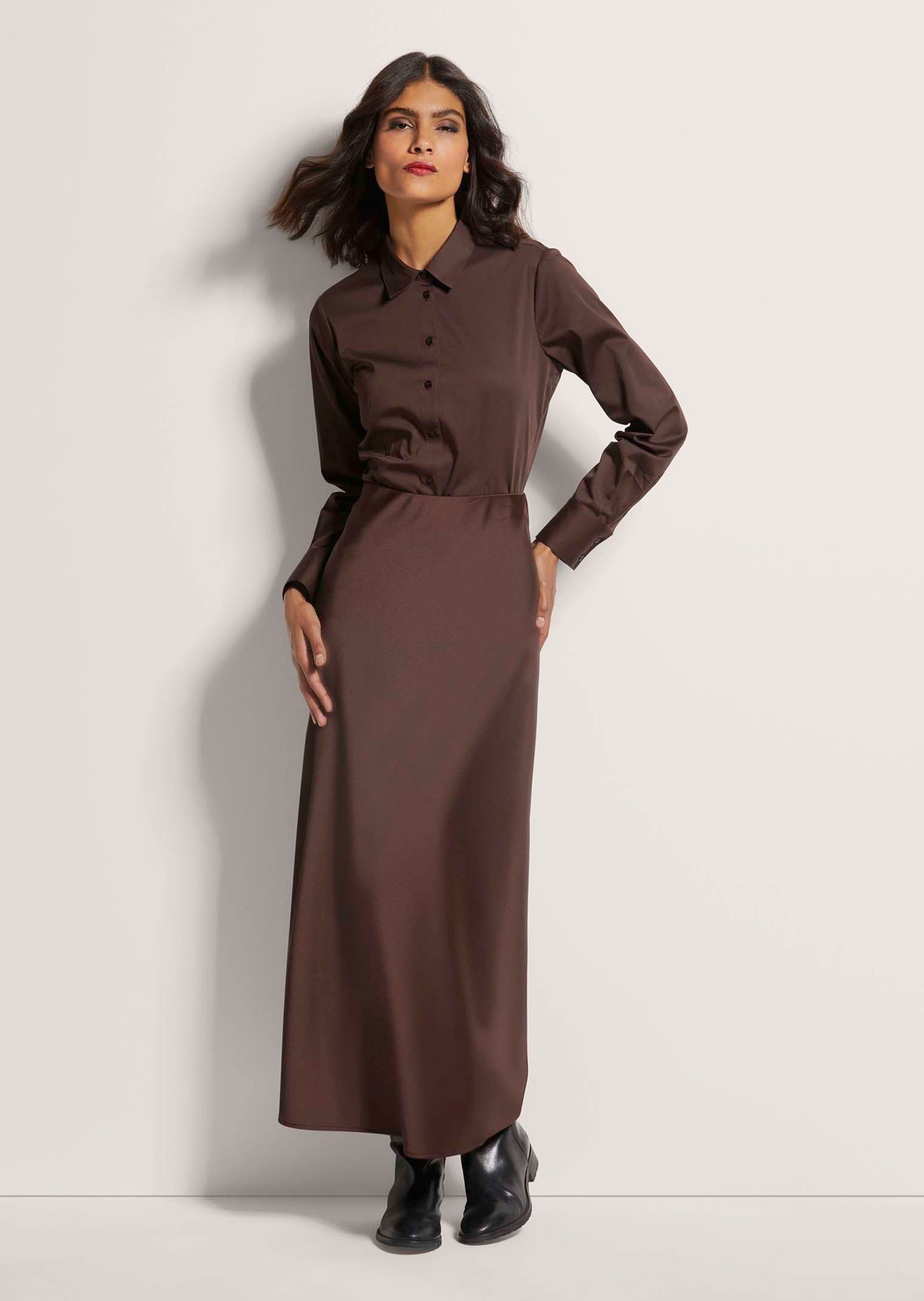 MADELEINE Maxirock Langer Rock zum Schlüpfen