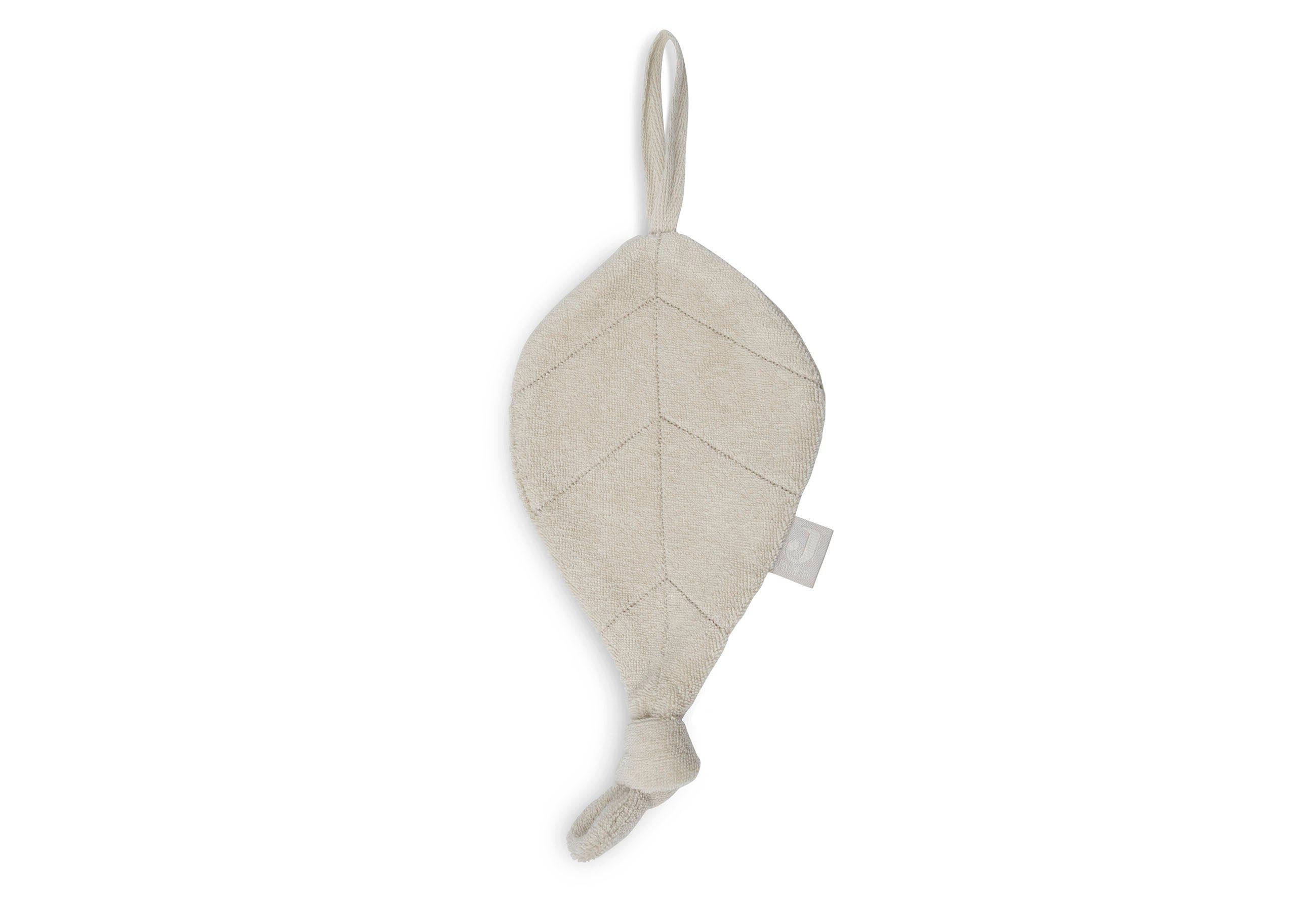 Jollein Schmusetuch Frottee Schnullerhalter Leaf