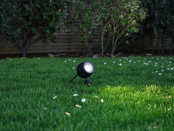 Paulmann LED Gartenleuchte Outdoor Plug & Shine Spot Kikolo Insect friendly ZigBee, LED fest integriert, Warmweiß, Insektenfreundlich