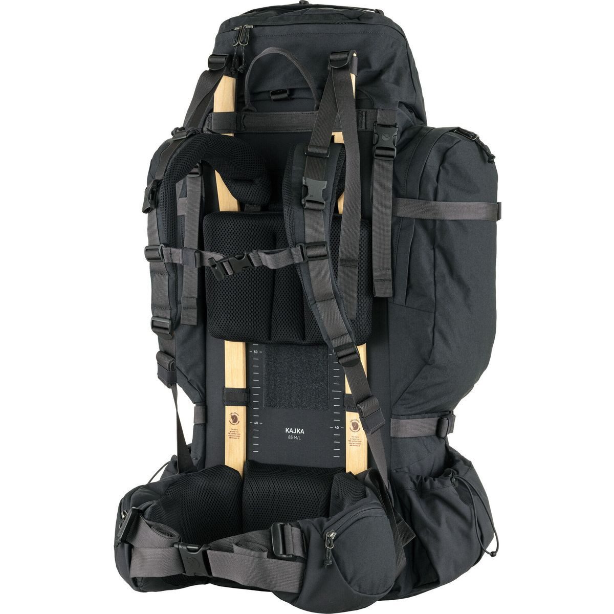 Fjällräven Trekkingrucksack Kajka 85, Rucksack für lange Touren, 85 Liter, anpassbar, langlebig, aus