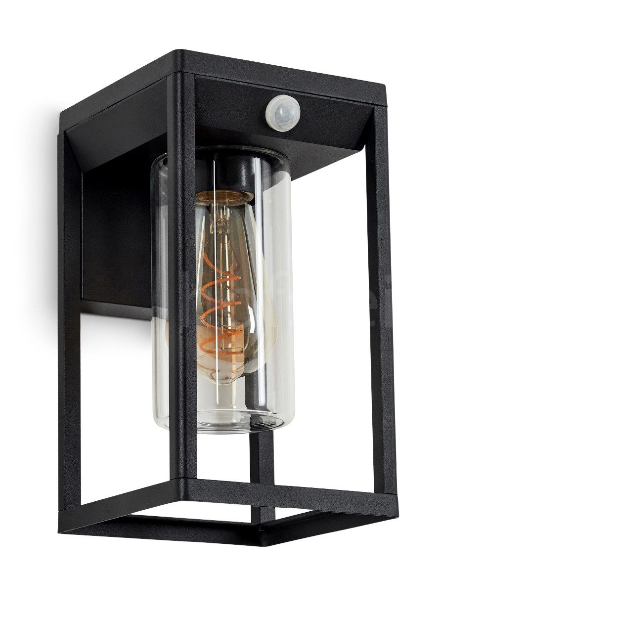 hofstein Außen-Wandleuchte »Besana« Außenleuchte aus Metall/Glas in Schwarz günstig online kaufen