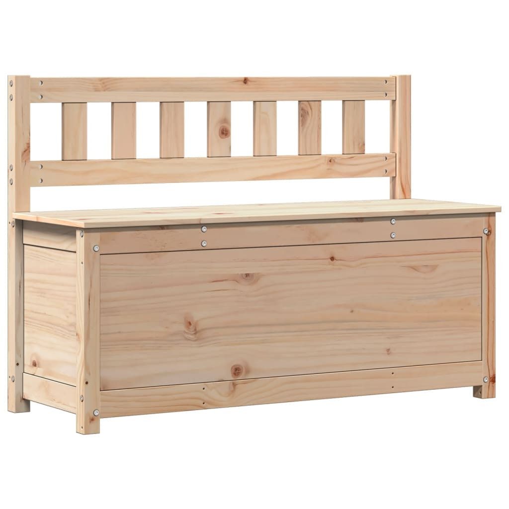 vidaXL Sitzbank, Bank 110x41x76,5 cm Massivholz Kiefer