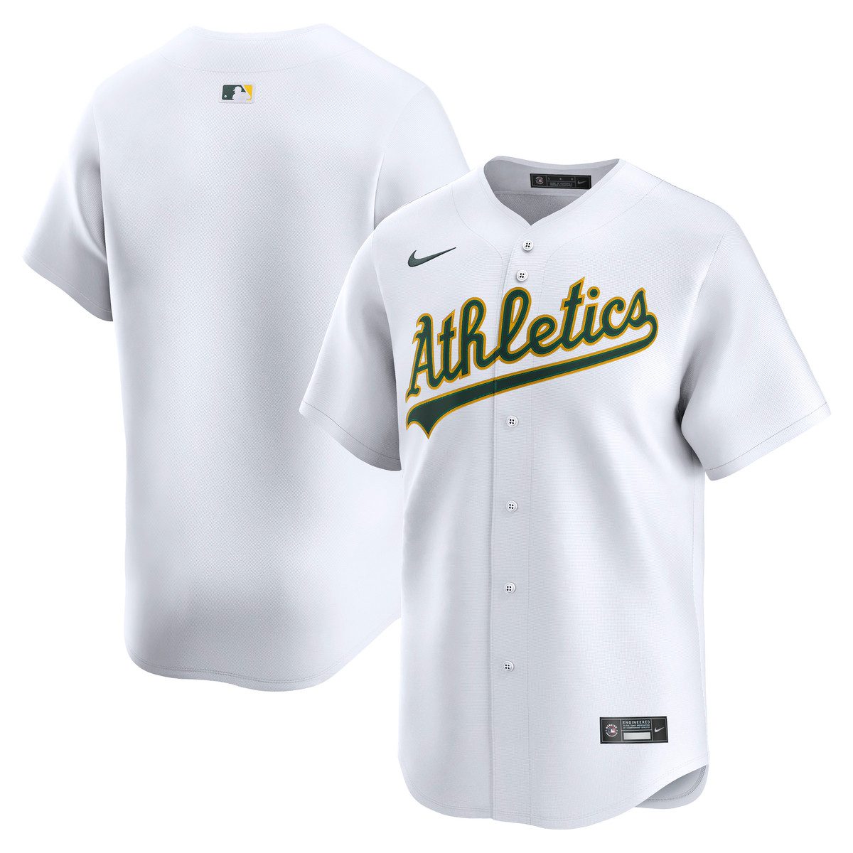 Nike Footballtrikot Nike Trikot Oakland Athletics Nike MLB Limited Home