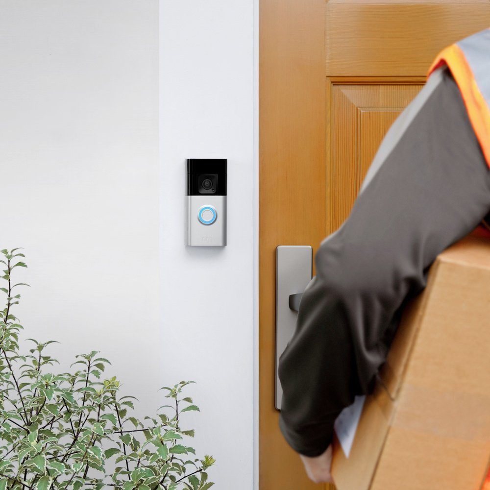 Ring Gegensprechanlage ring B0BFJNL42P IP-Video-Türsprechanlage Video Doorbell + Chime (2nd G