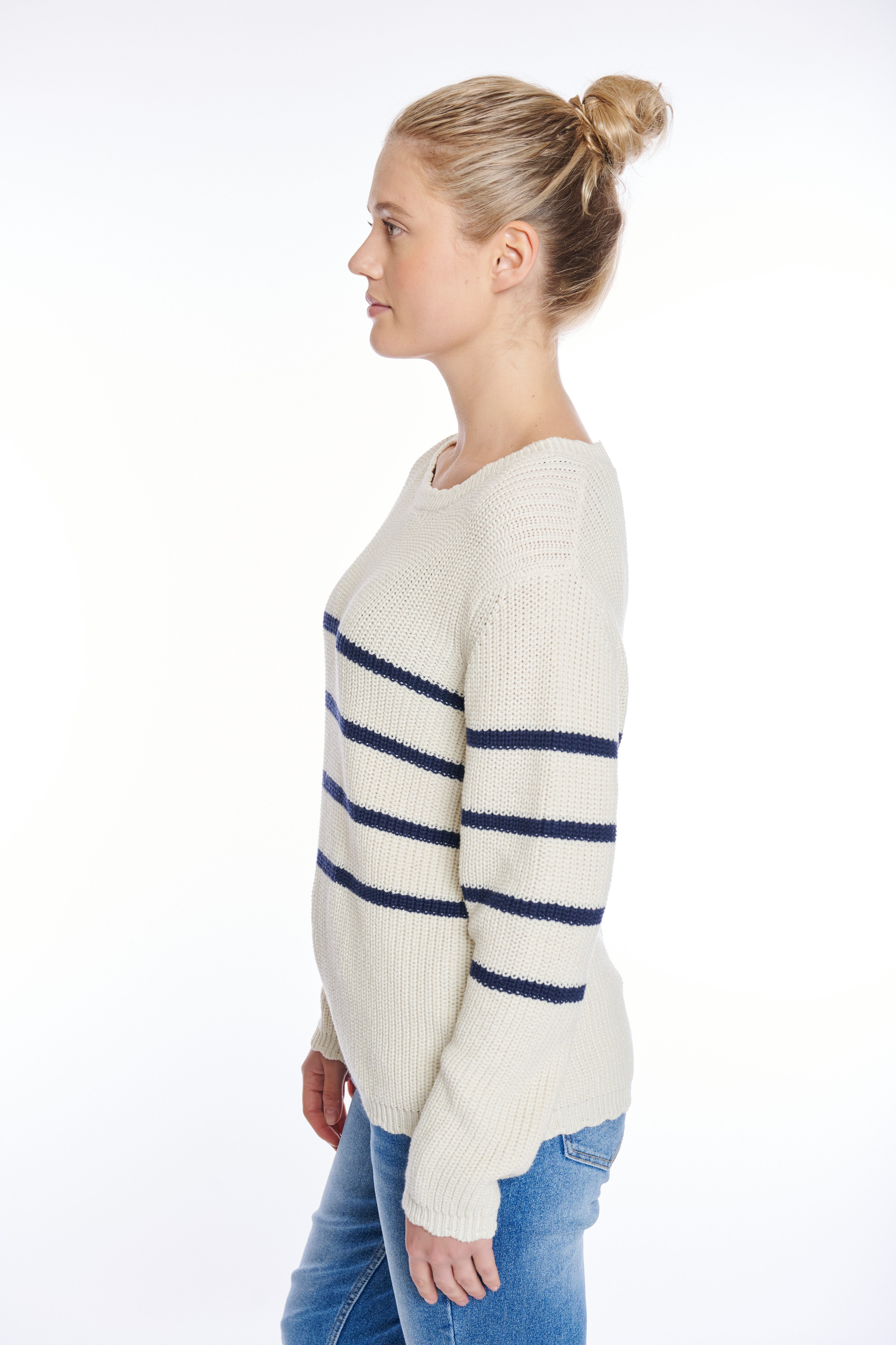 HaILY’S Strickpullover LS C SK Vi44olet günstig online kaufen