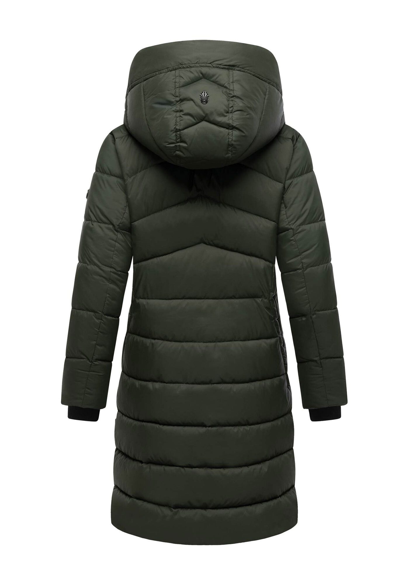 Marikoo Winterjacke Kaltnäschen mit abnehmbarer Kapuze und hochschließendem Kragen