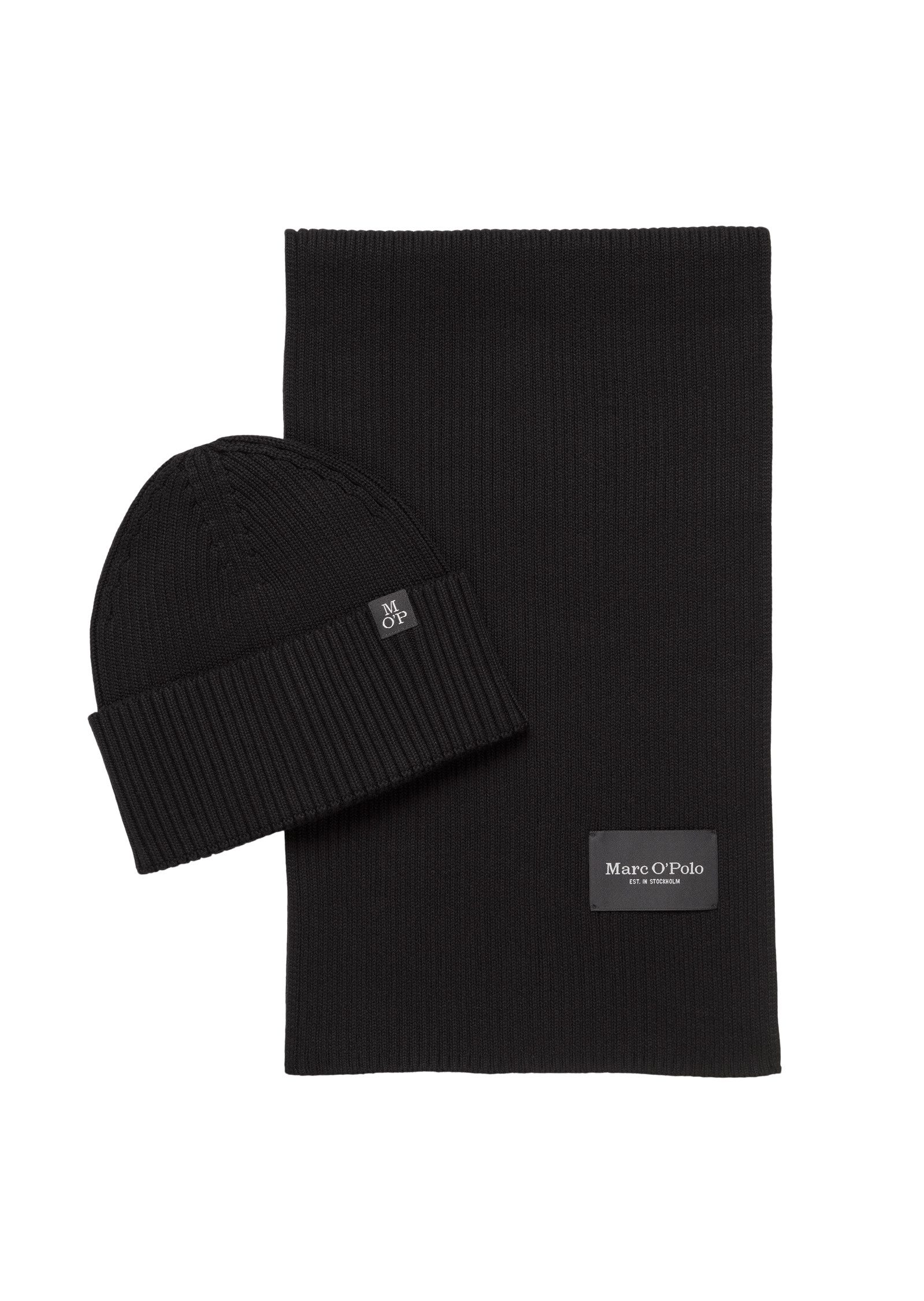 Marc O'Polo Beanie Set mit Schal (2-St) Einheitsgröße günstig online kaufen