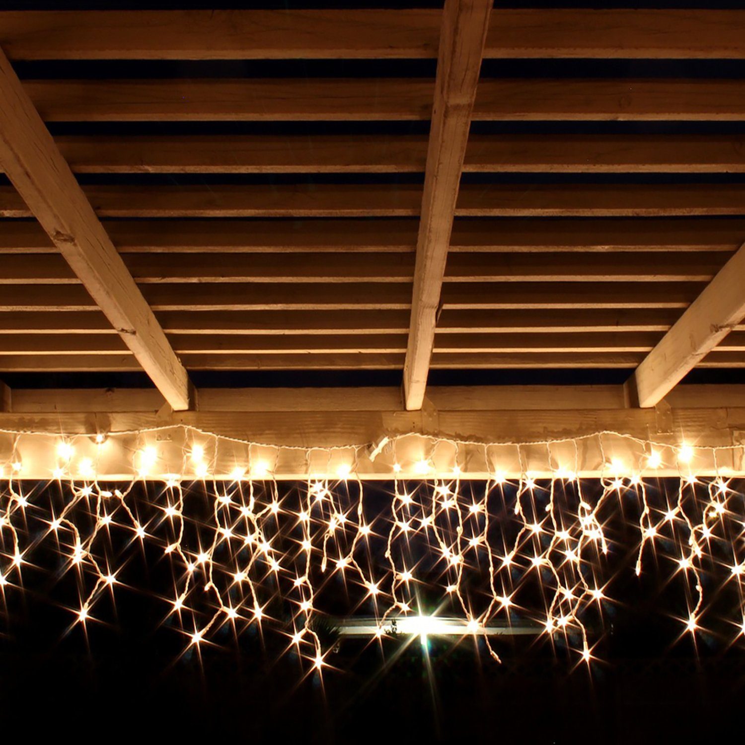 Mojawo Lichtervorhang 120er LED Lichtervorhang Innen günstig online kaufen