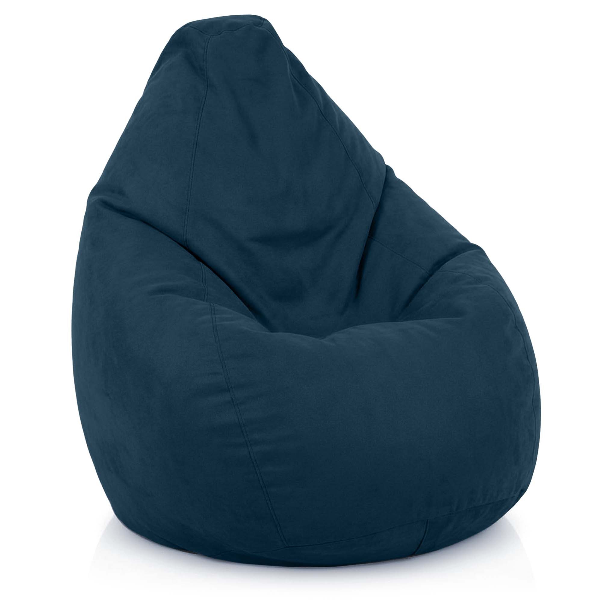 Green Bean Sitzsack Drop (Sitzsack mit Rückenlehne 60x60x90cm - Indoor Sitzkissen 220L Füllung, Kuschelig Waschbar), Bean Bag Bodenkissen Lounge Chair Sitzhocker Kindersitzsack. Reduzierter Preis € 49,99. Unverbindliche Preisempfehlung € 59,95