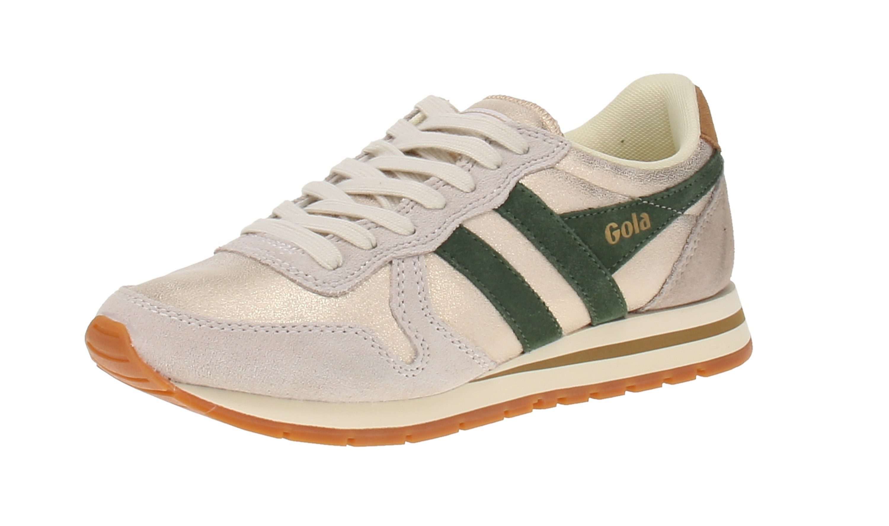 Gola Gola Daytona Blaze - Damen Sneaker - Gold-Evergreen-Brown-Sugar Sneake günstig online kaufen