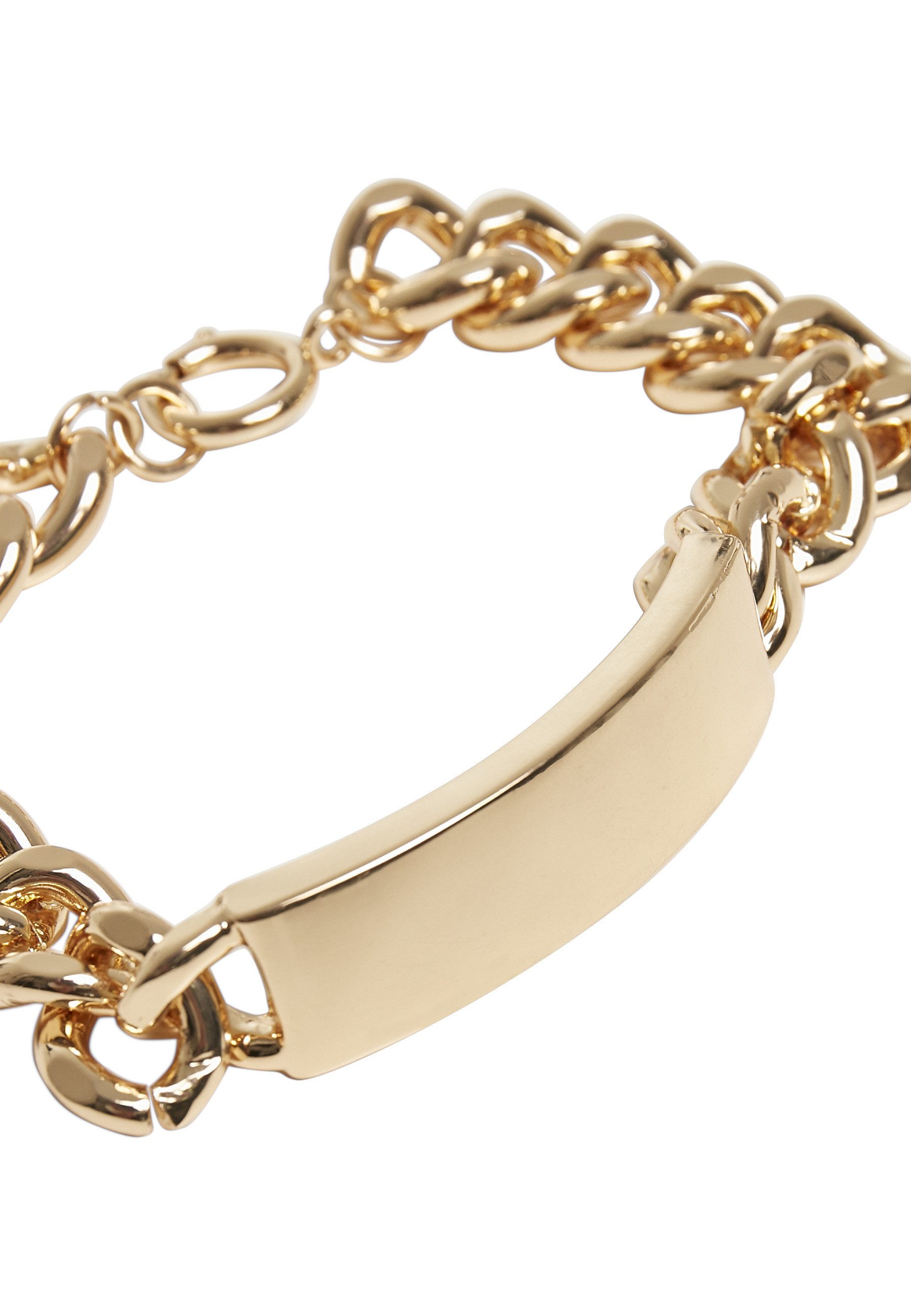 URBAN CLASSICS Bettelarmband Urban Classics Unisex Plate Bracelet