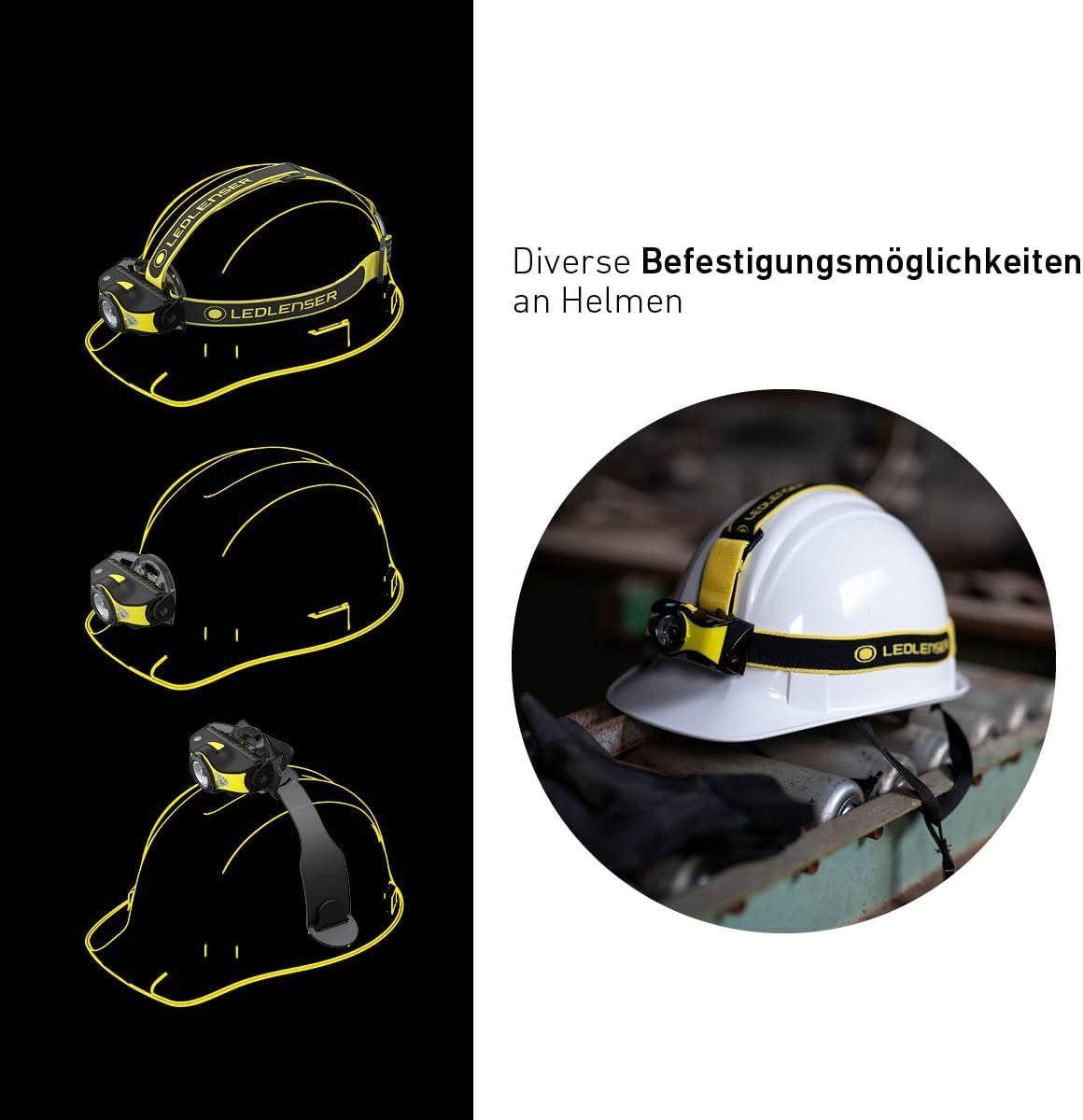 Ledlenser LED Stirnlampe Ledlenser iH11R Stirnlampe, Bedienung über App, Farbtemperatur zwischen 6000-7500 K