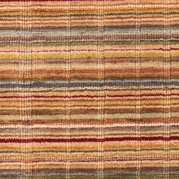 Wollteppich Gabbeh - Loribaft Softy - 138 x 67 cm - mehrfarbig, morgenland, rechteckig, Höhe: 12 mm, Wohnzimmer, Einzelstück