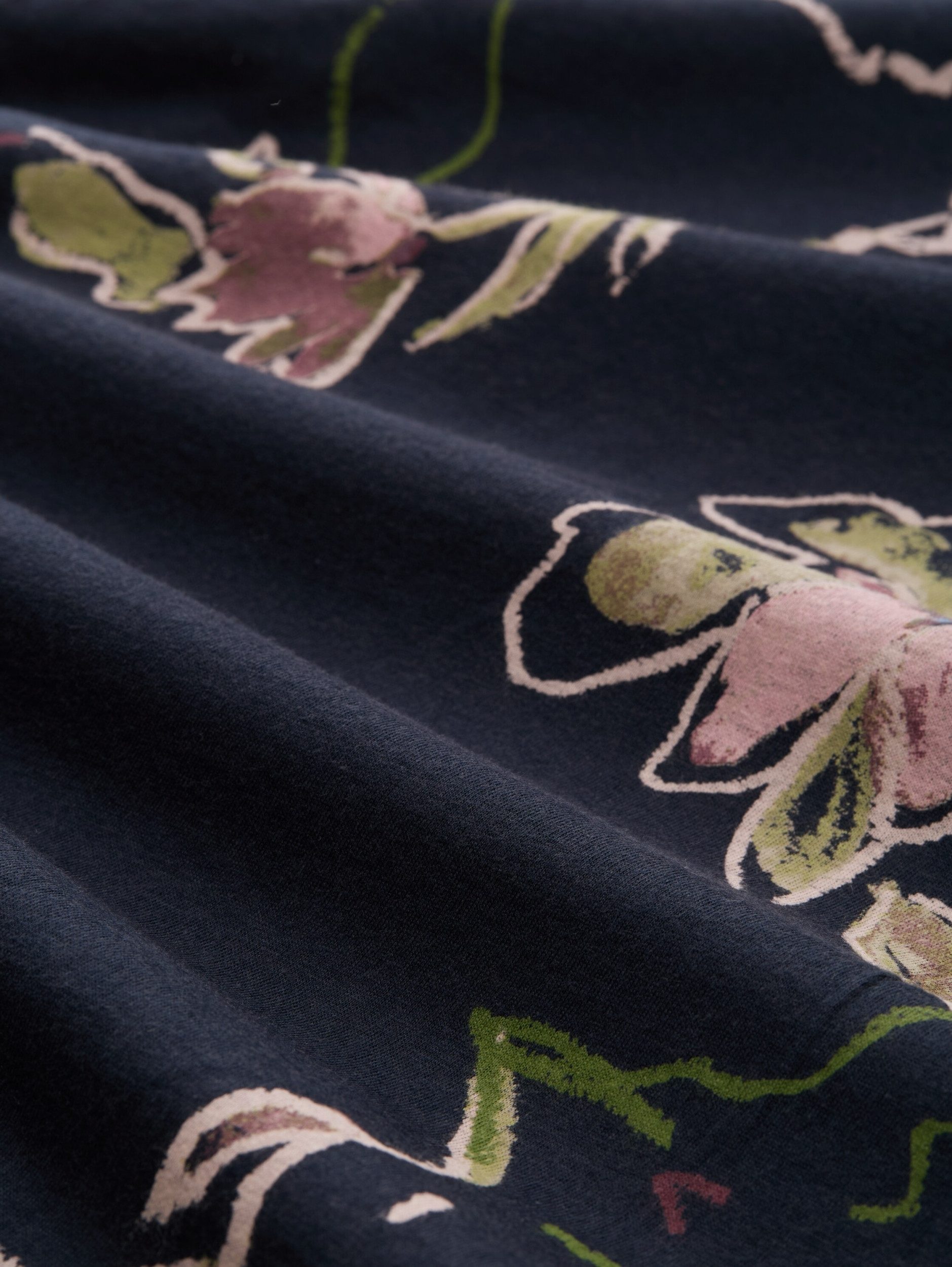 TOM TAILOR Denim Langarmshirt T-shirt alloverprinted günstig online kaufen