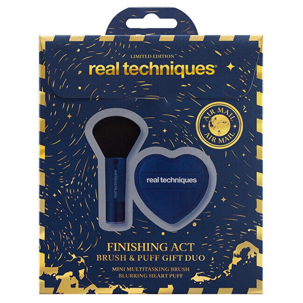 Real Techniques Kosmetikpinsel-Set Finishing Act