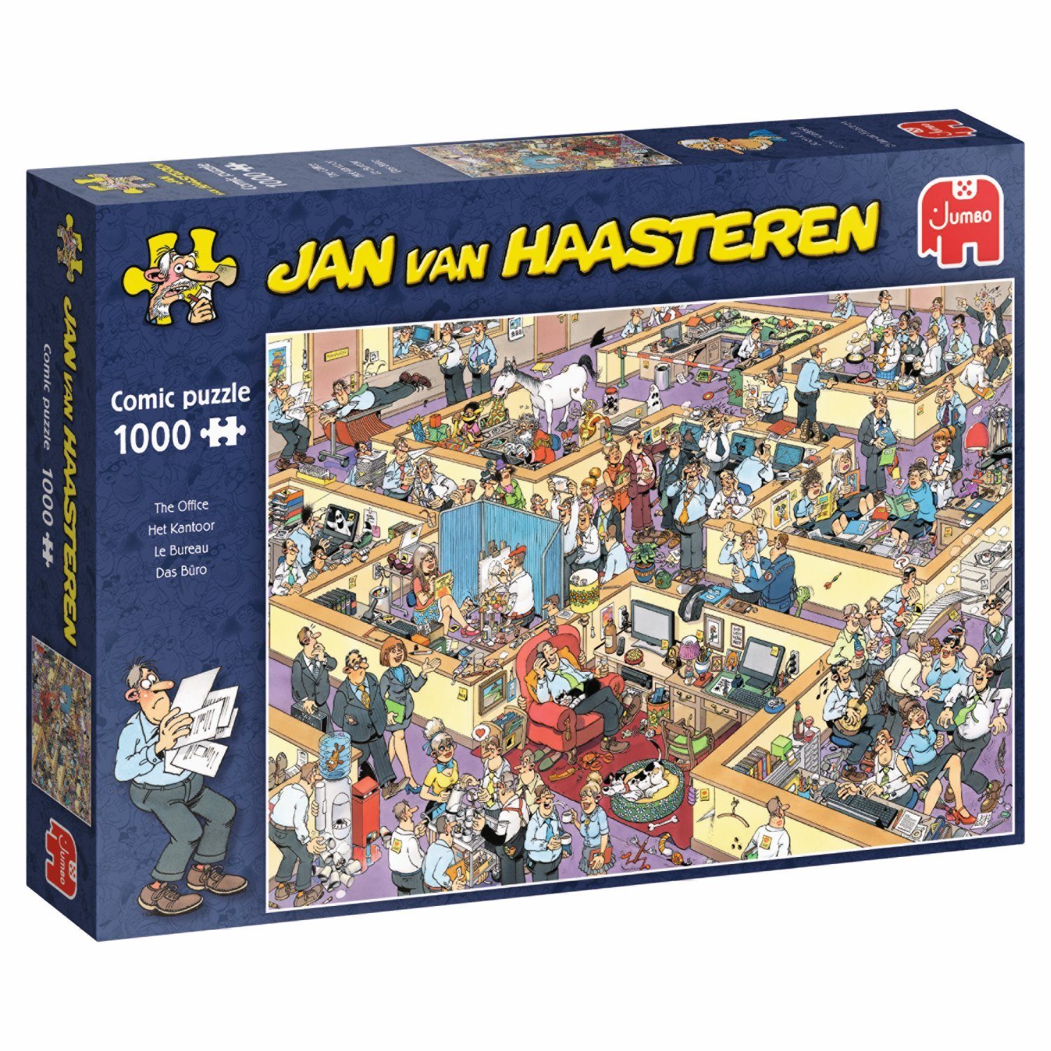 Jan van Haasteren Puzzle Jan van Haasteren Das Büro 1000 Teile Puzzle ...