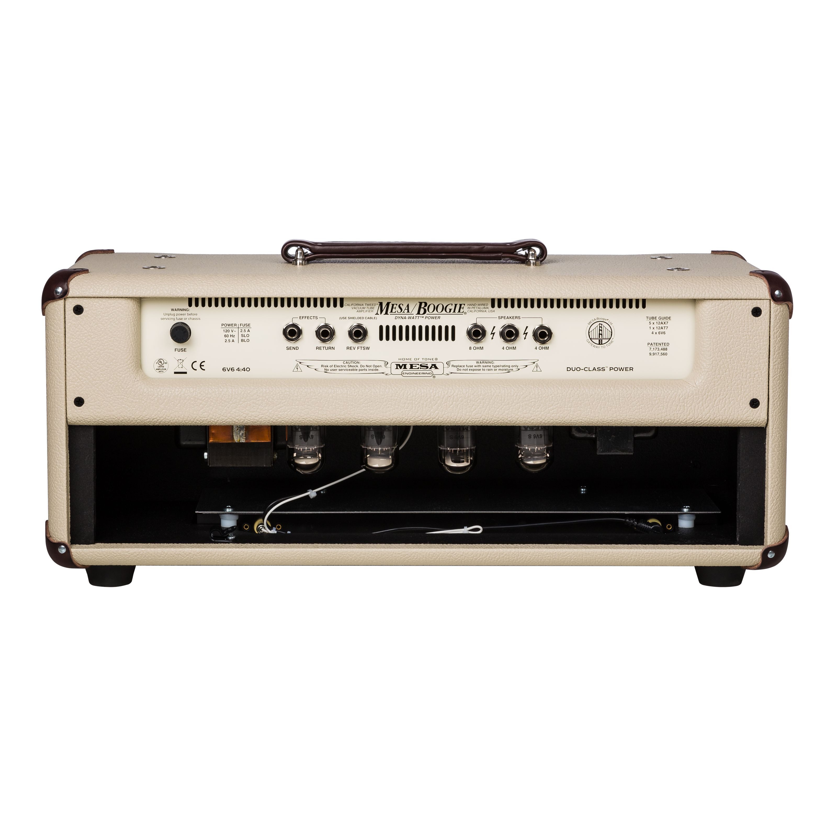 Mesa Boogie Verstärker (California Tweed H 6V6 4:40 Head - Röhren Topteil für E-Gitarre)