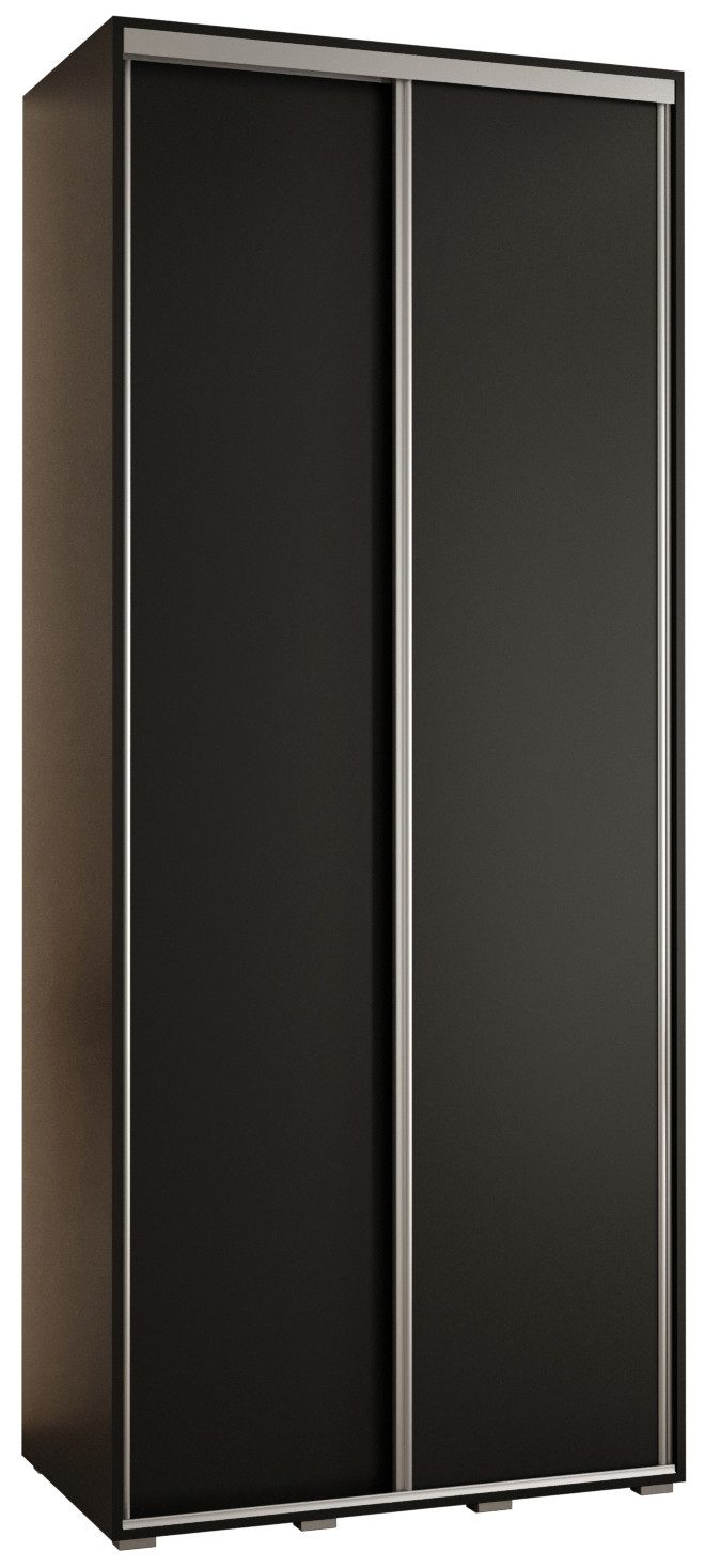 ABIKS MÖBEL Schwebetürenschrank Davos 1 Schlafzimmerschrank - Schiebetüren, Kleiderstange, Regalen